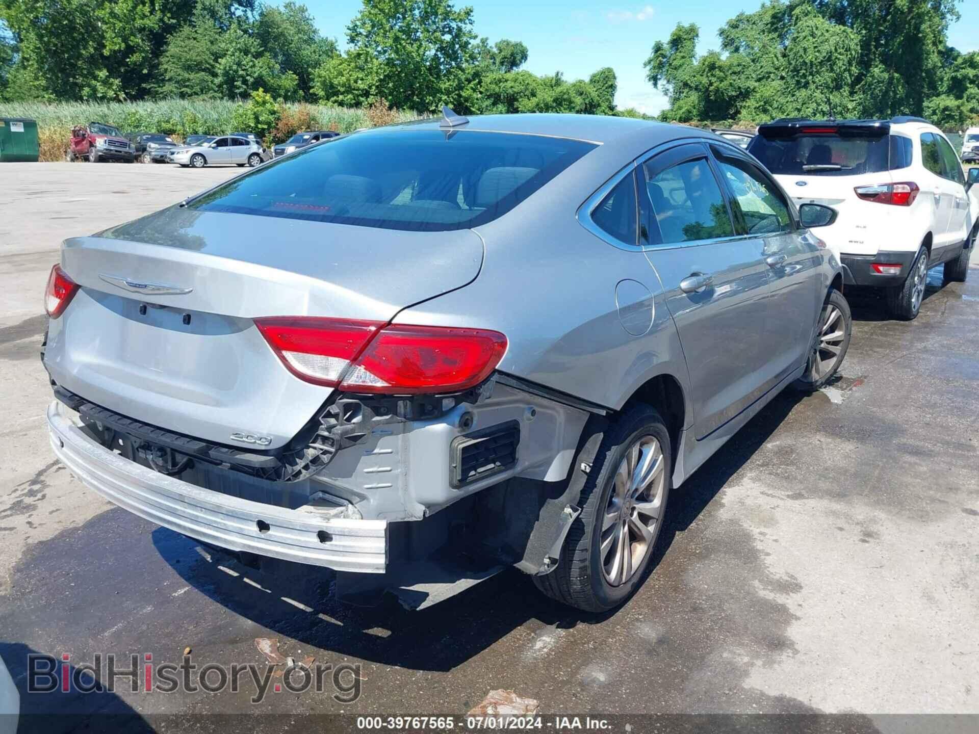 2016 CHRYSLER 200 - VIN: 1C3CCCAB2GN121104 - Фото 4