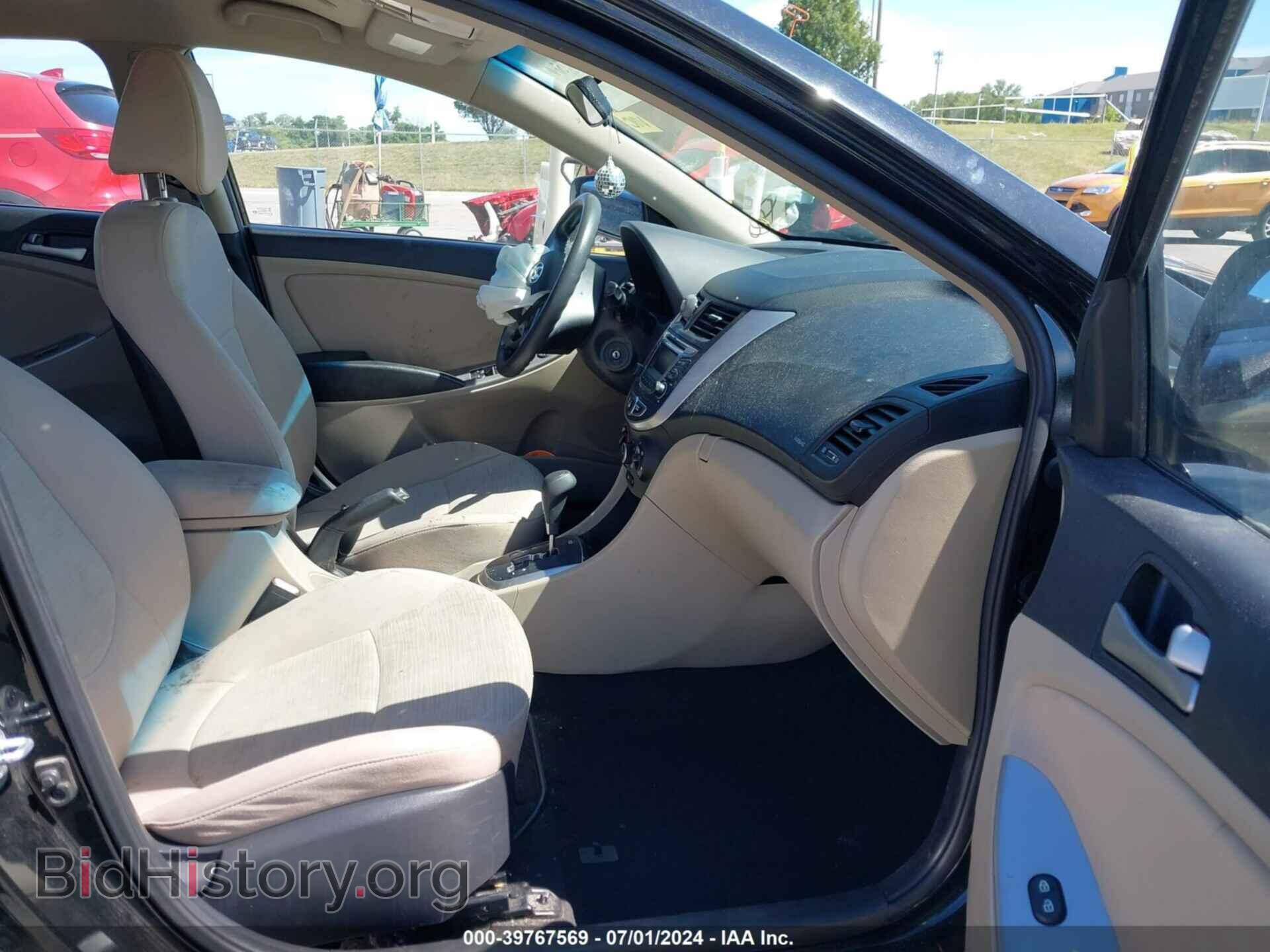 2016 HYUNDAI ACCENT - VIN: KMHCT4AEXGU115077 - Фото 5