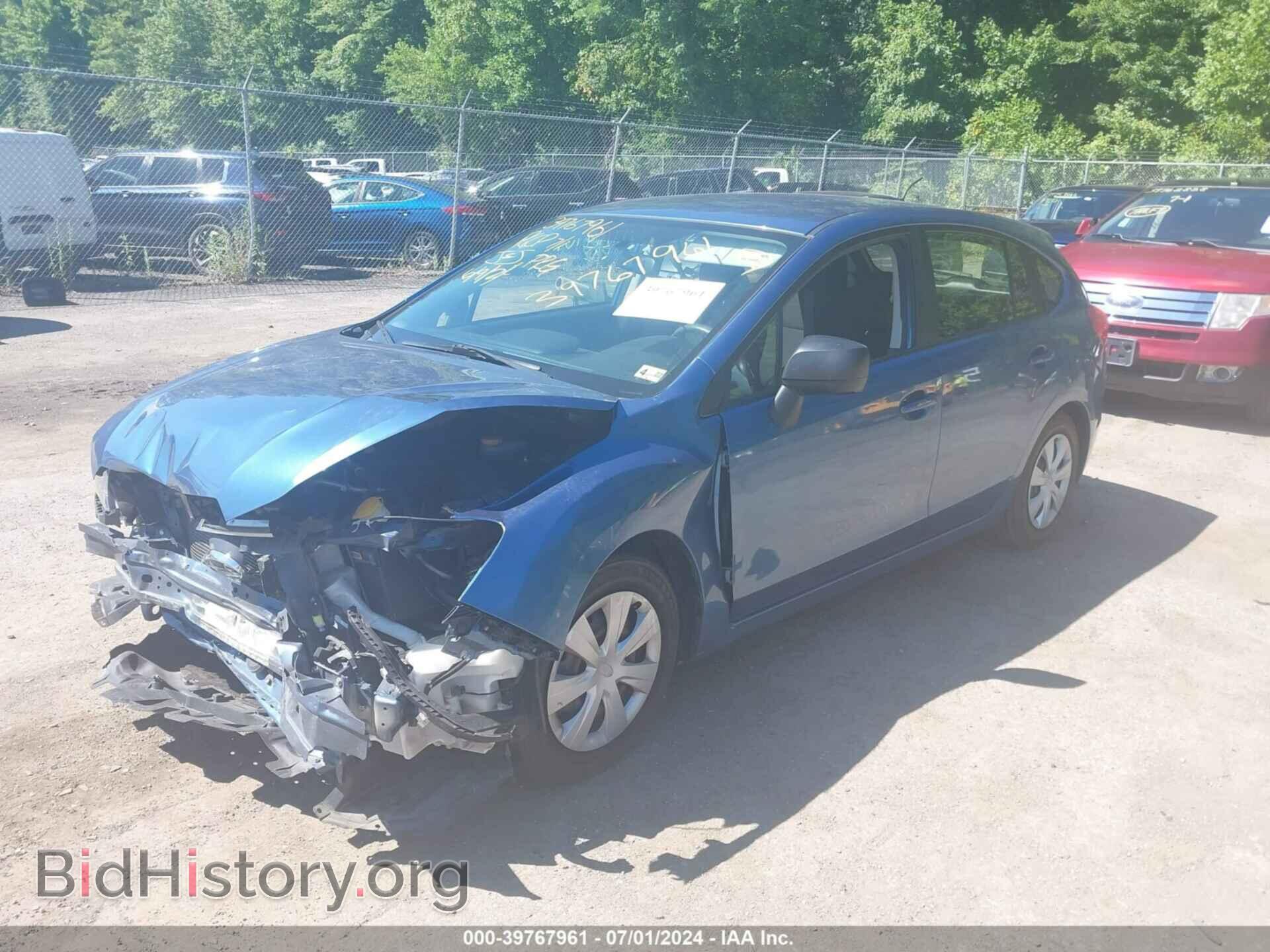 2014 SUBARU IMPREZA - VIN: JF1GPAA65E8265675 - Фото 2