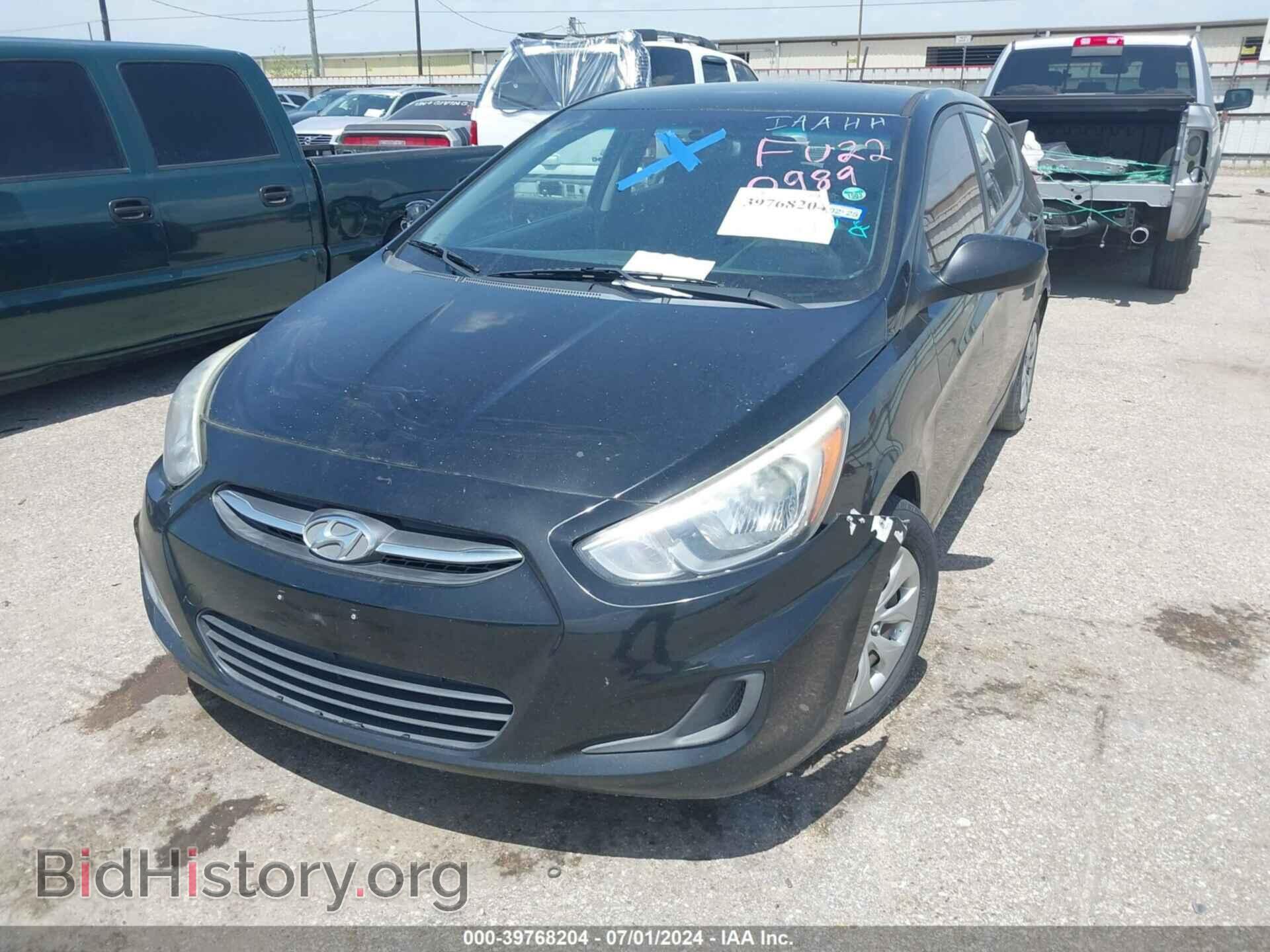 2015 HYUNDAI ACCENT - VIN: KMHCT5AE2FU220989 - Фото 2