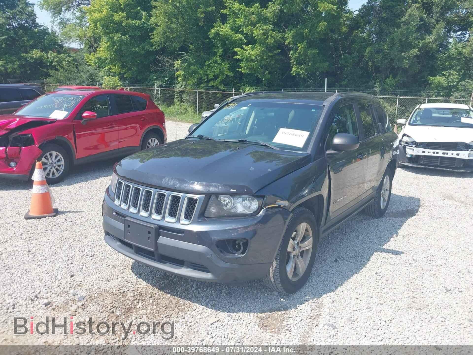 2014 JEEP COMPASS - VIN: 1C4NJDBB9ED880530 - Фото 2