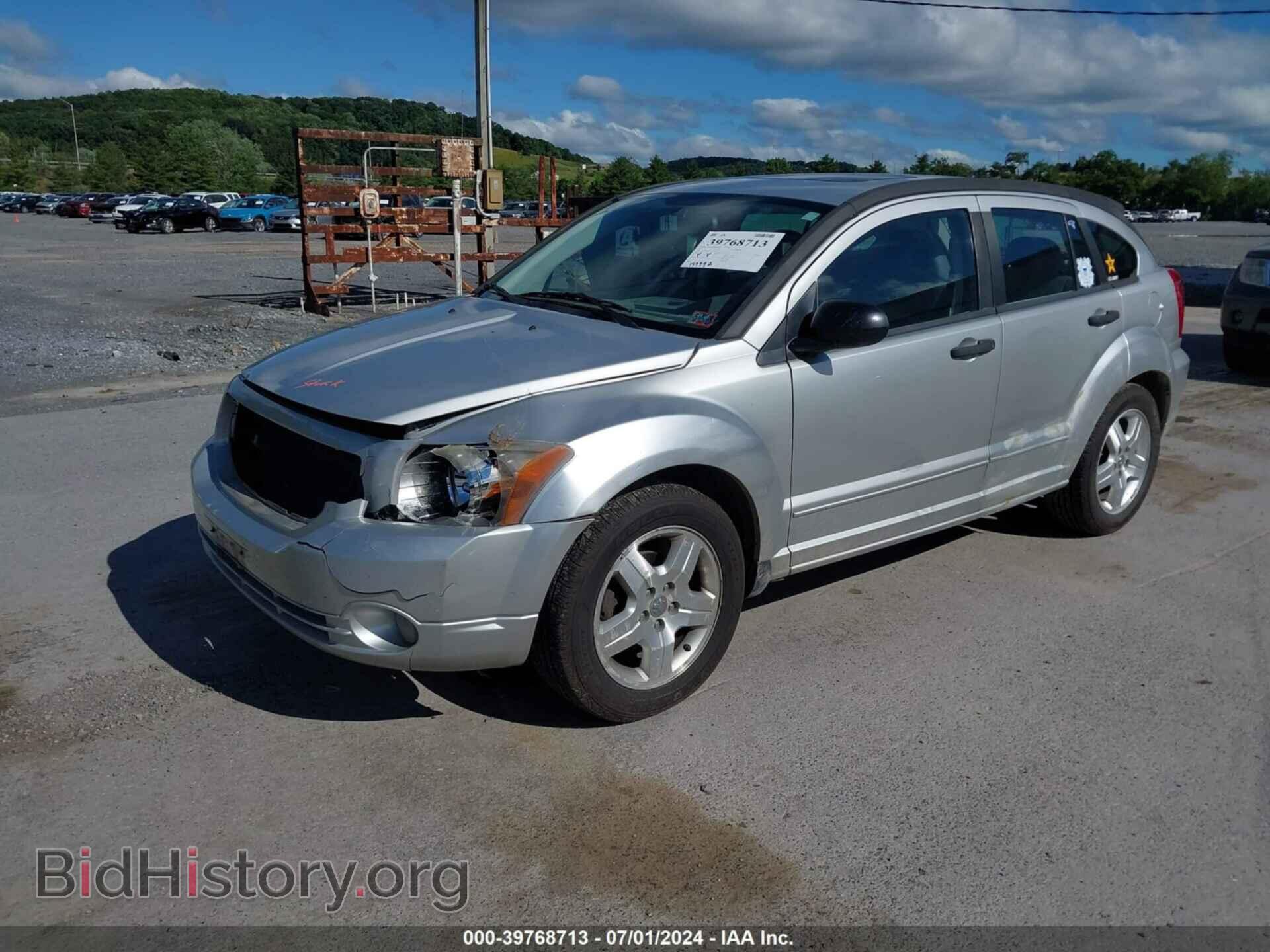 2007 DODGE CALIBER - VIN: 1B3HB48B87D557012 - Фото 2