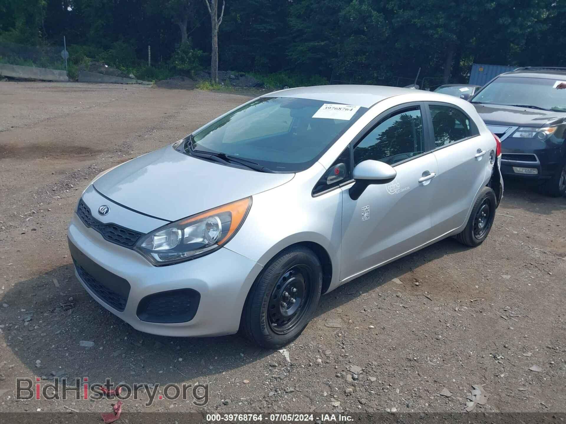 2014 KIA RIO - VIN: KNADM5A34E6415884 - Фото 2