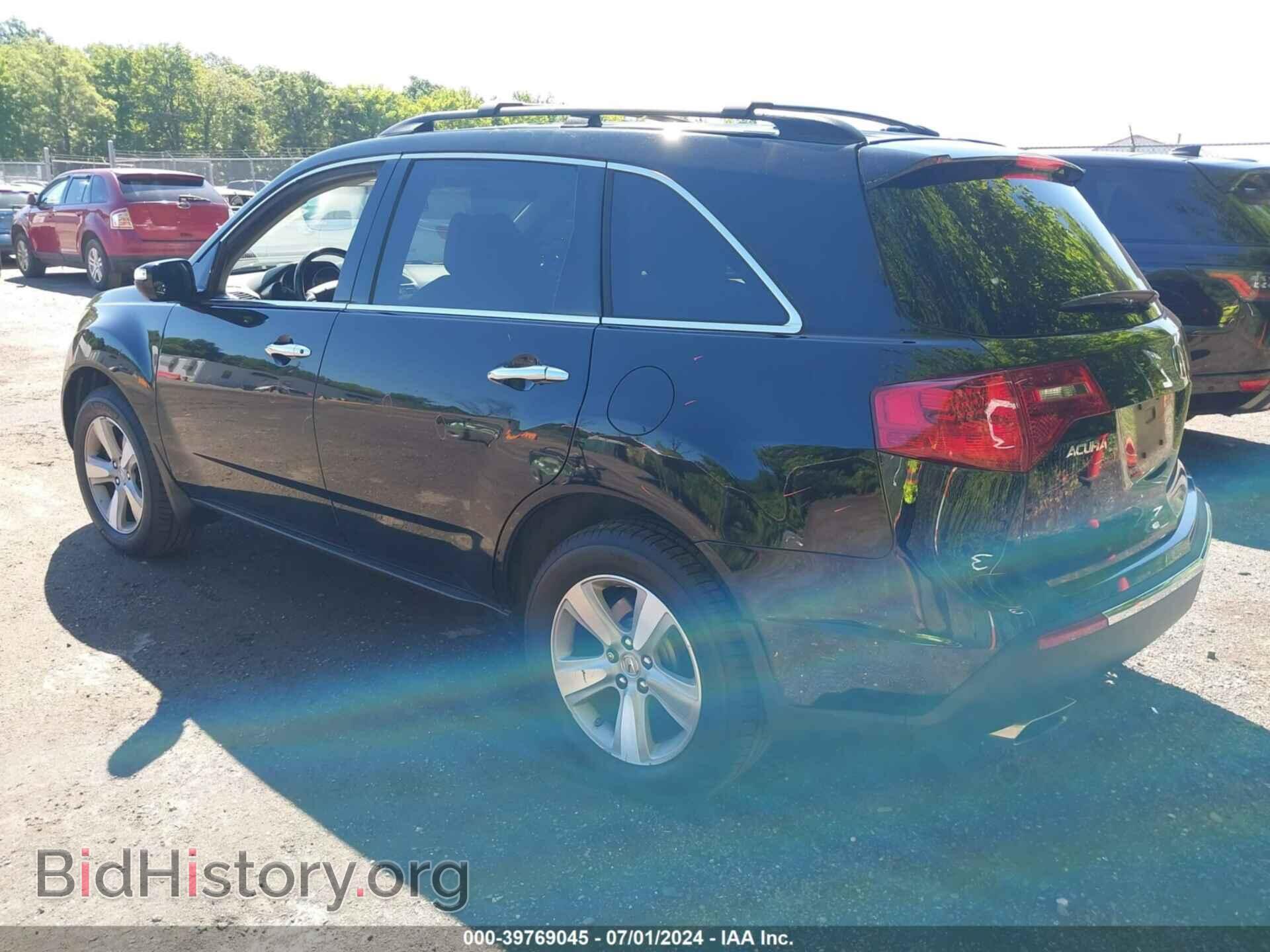 2011 ACURA MDX - VIN: 2HNYD2H46BH545798 - Фото 3