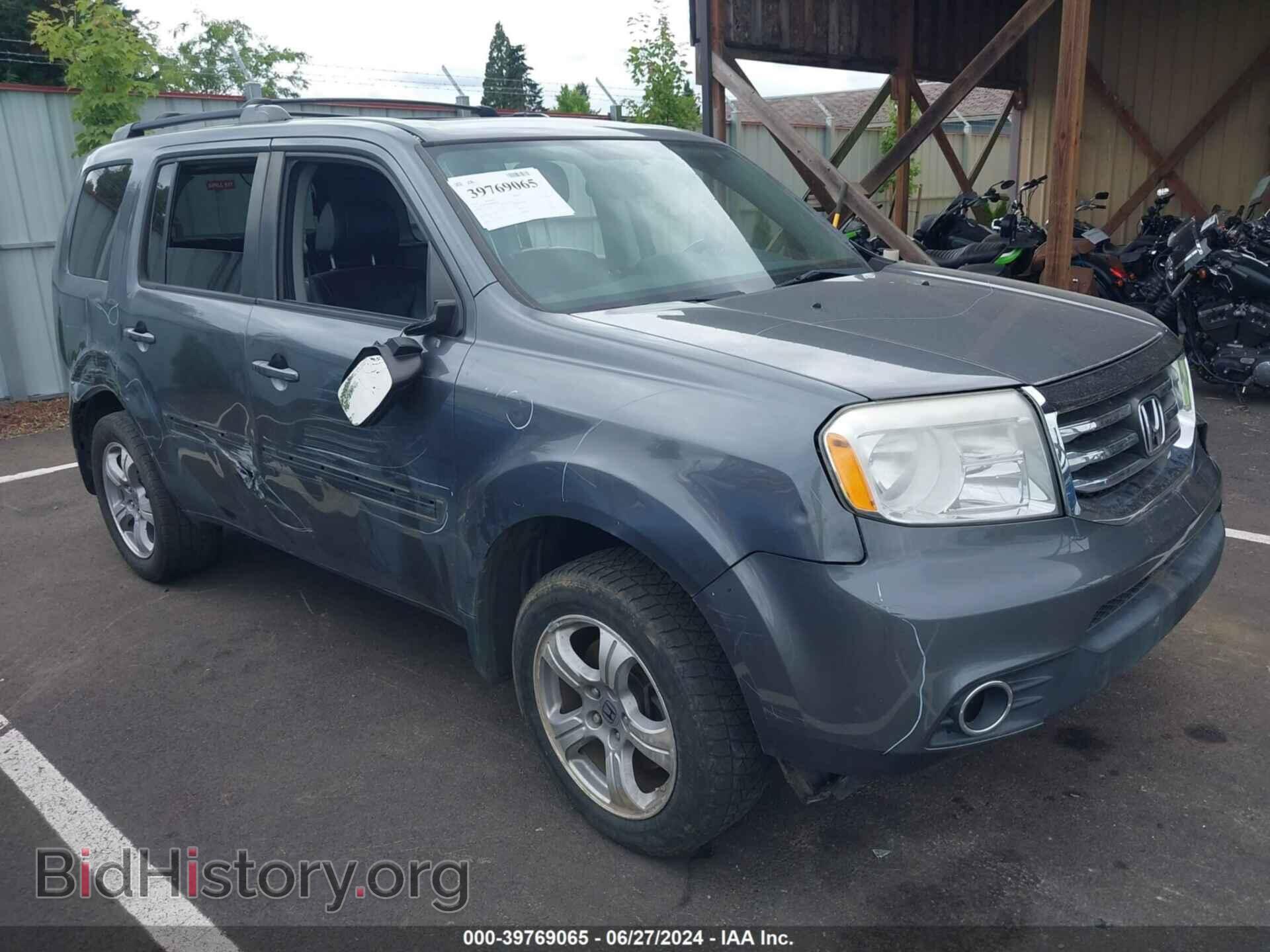 Photo 5FNYF4H67DB018228 - HONDA PILOT 2013