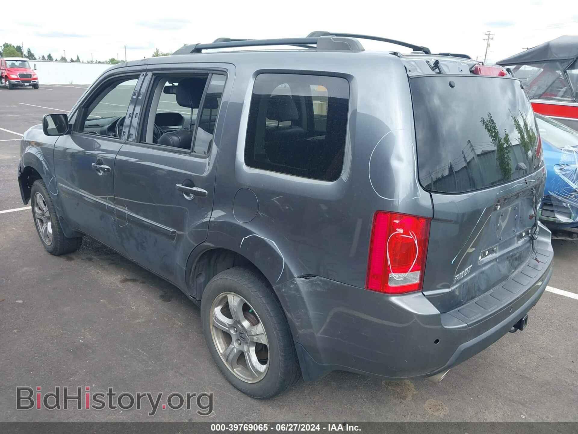 2013 HONDA PILOT - VIN: 5FNYF4H67DB018228 - Фото 3