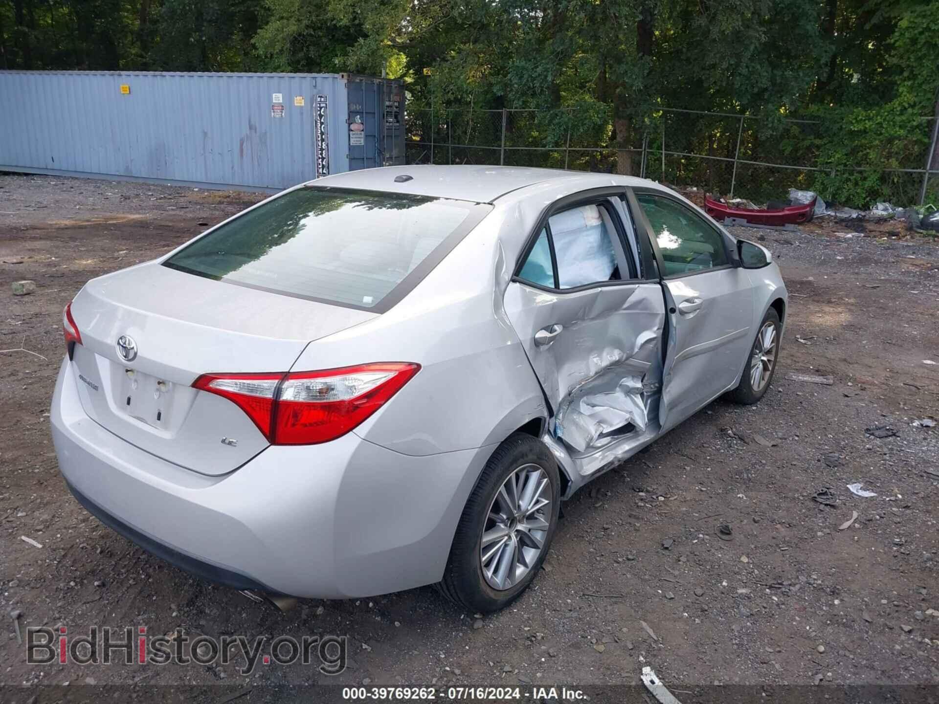 2014 TOYOTA COROLLA - VIN: 2T1BURHE2EC052549 - Фото 6