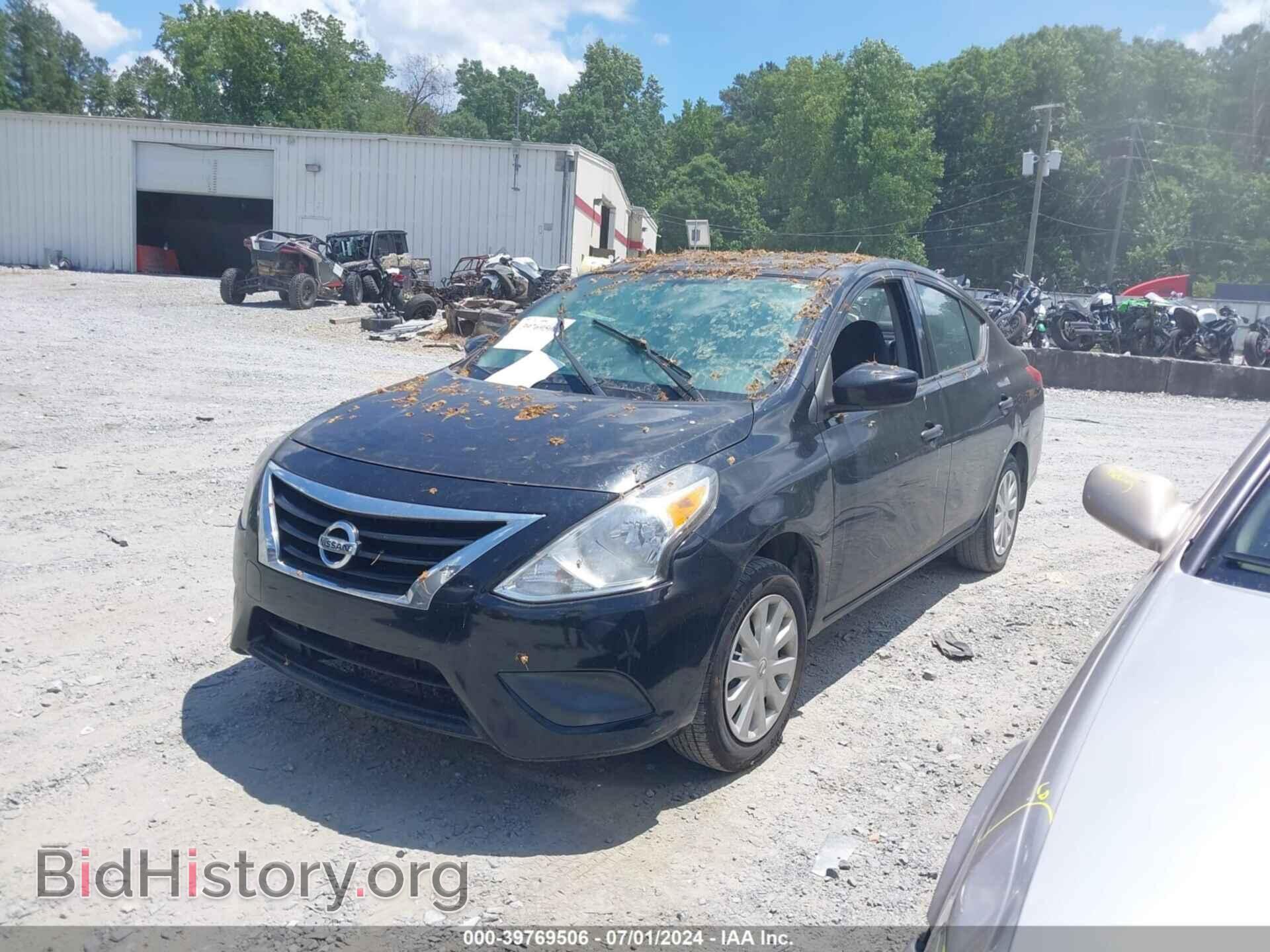 2019 NISSAN VERSA - VIN: 3N1CN7AP3KL869512 - Фото 2