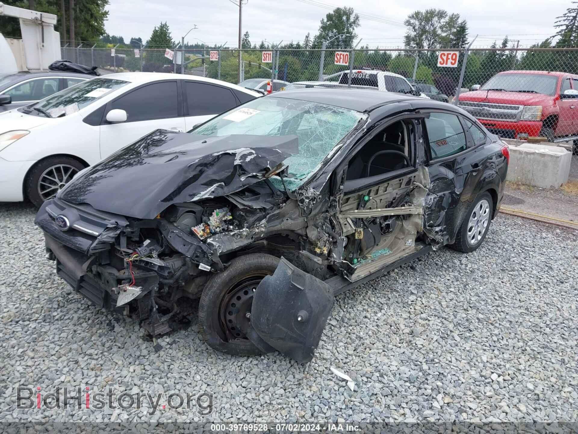 2012 FORD FOCUS - VIN: 1FAHP3F23CL251516 - Фото 2