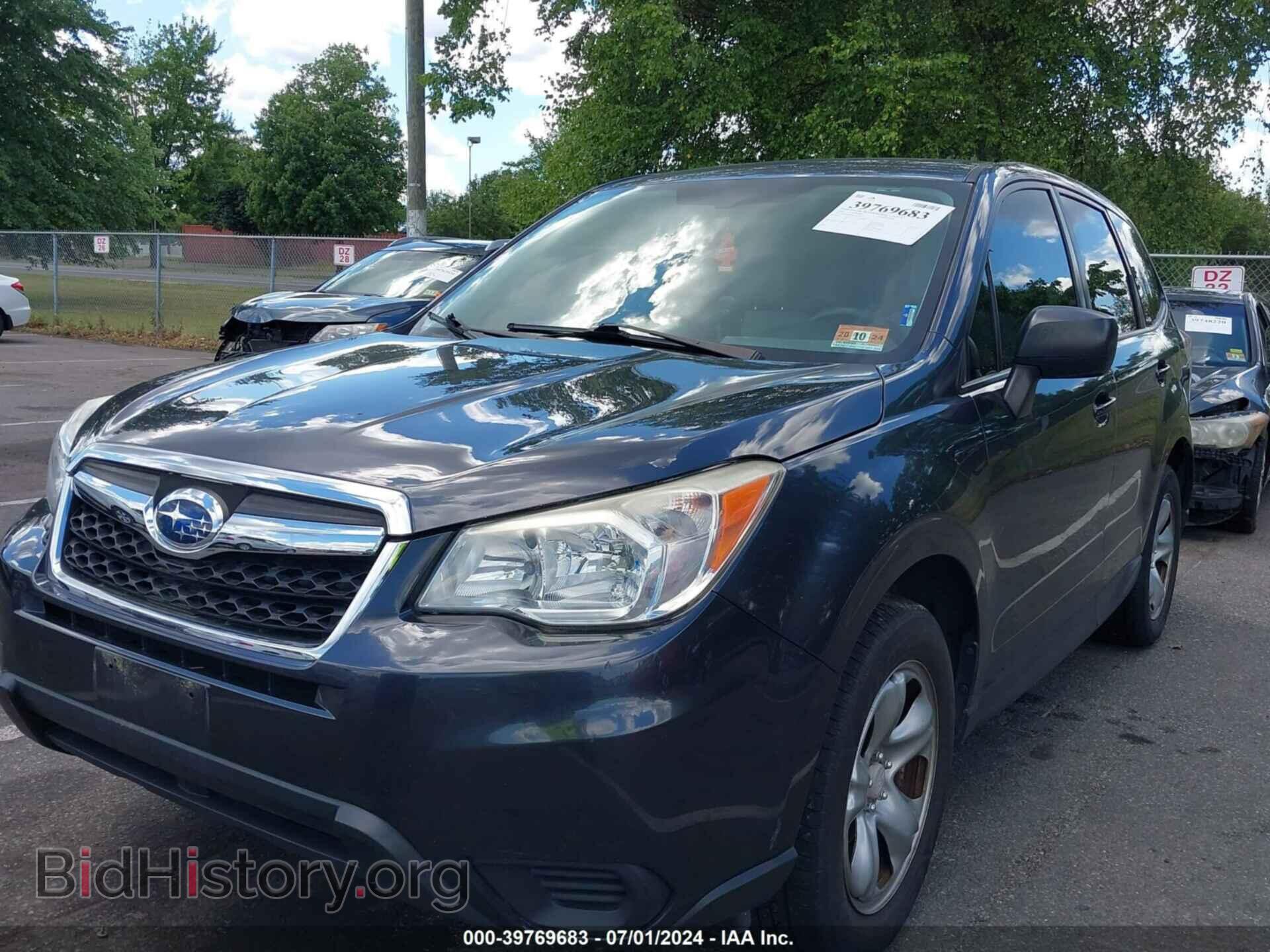 2014 SUBARU FORESTER - VIN: JF2SJAAC9EH468212 - Фото 2