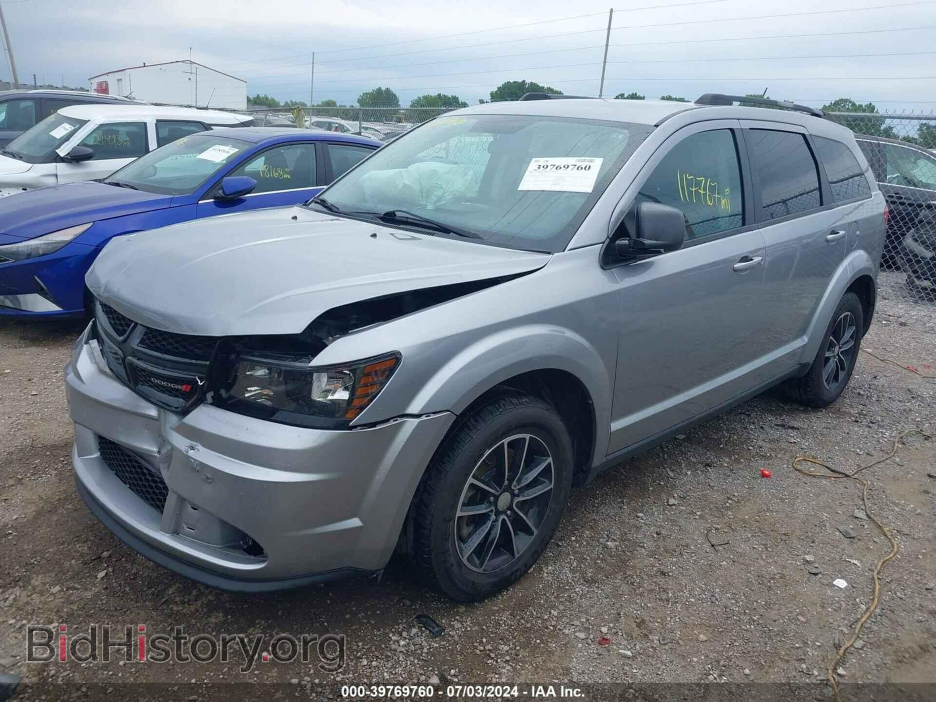 2017 DODGE JOURNEY - VIN: 3C4PDCAB4HT637685 - Фото 2