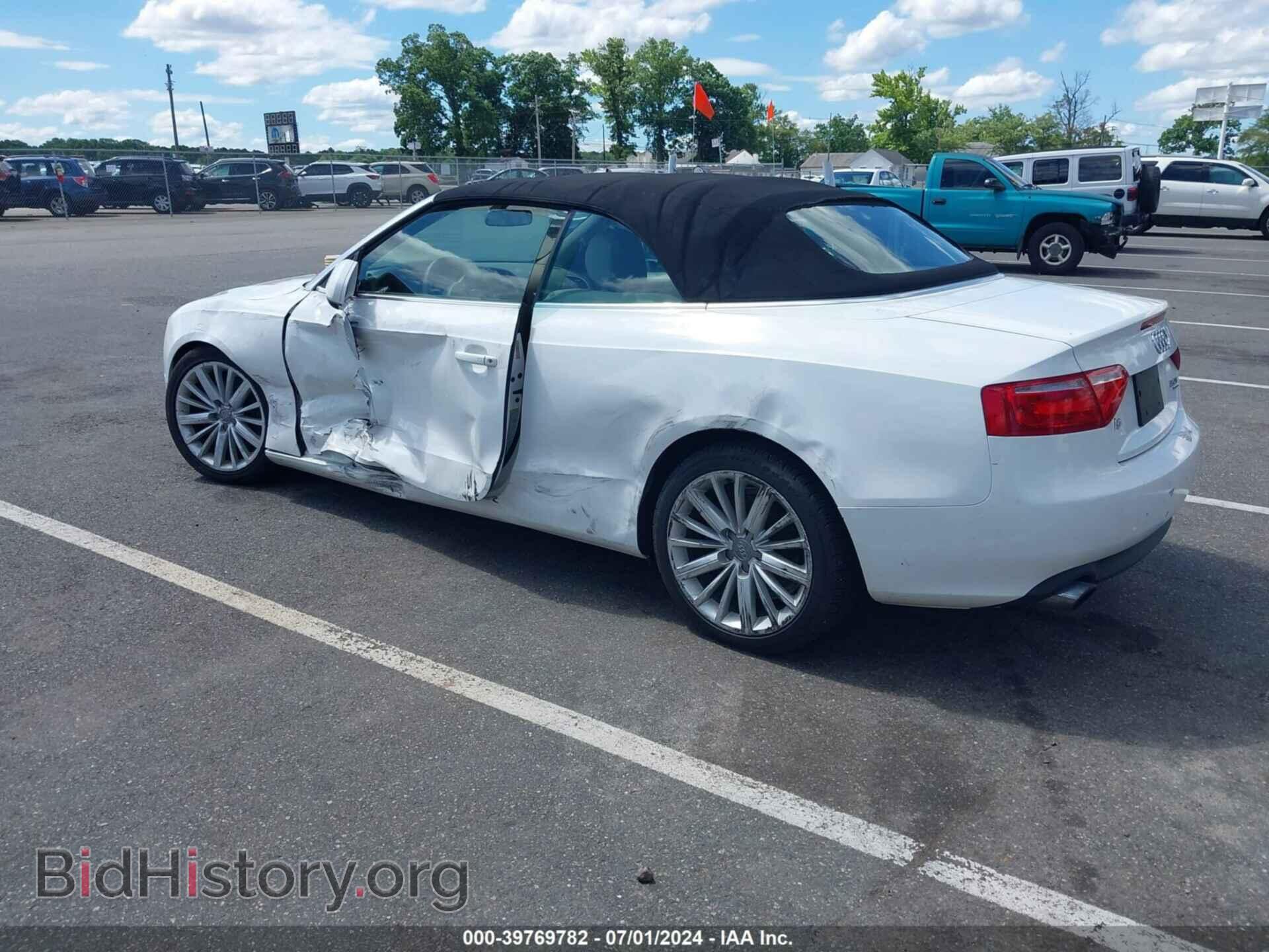 2012 AUDI A5 - VIN: WAUCFAFH2CN000312 - Фото 3
