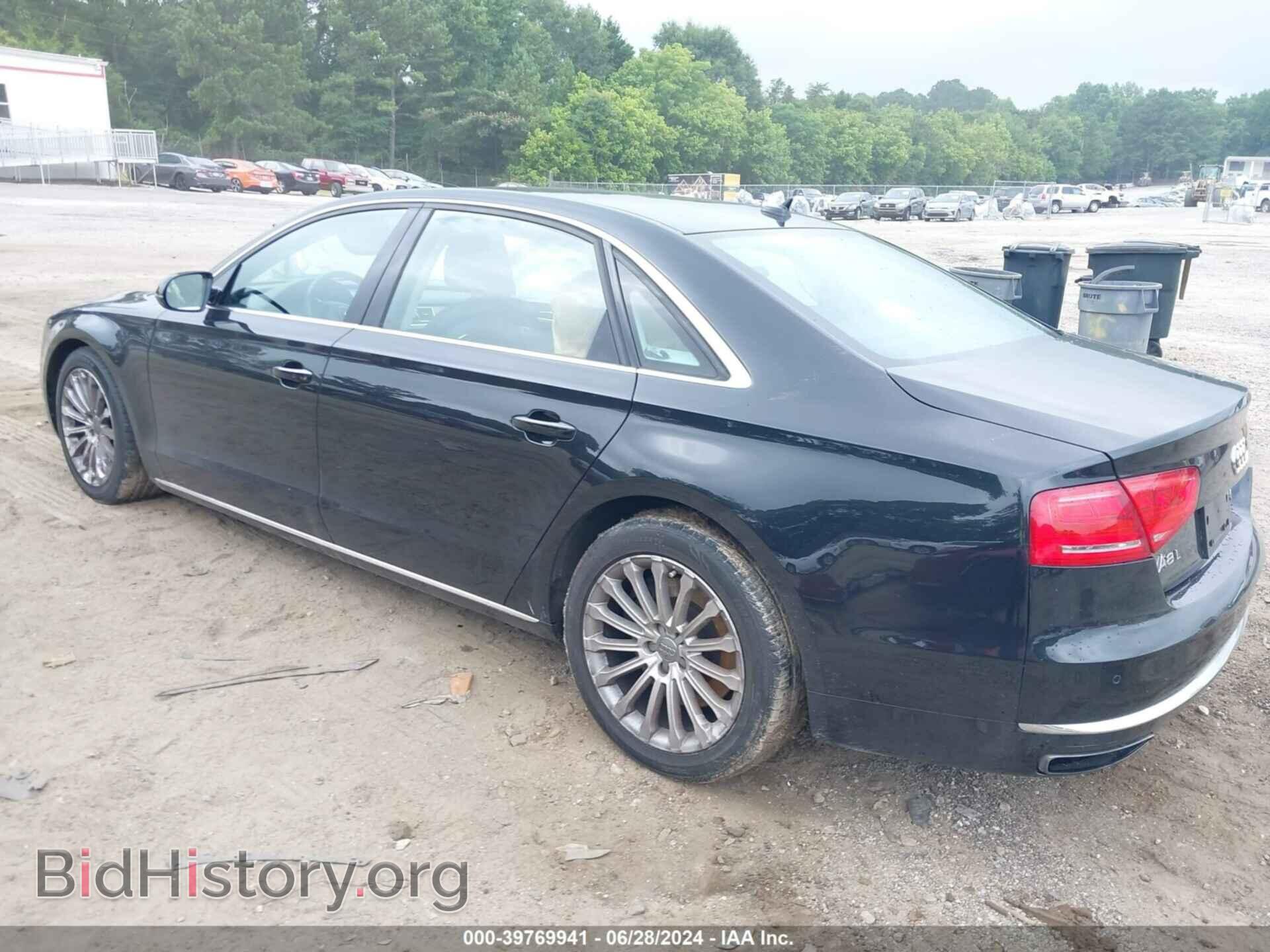 2014 AUDI A8 L - VIN: WAUR2AFD9EN007151 - Фото 3