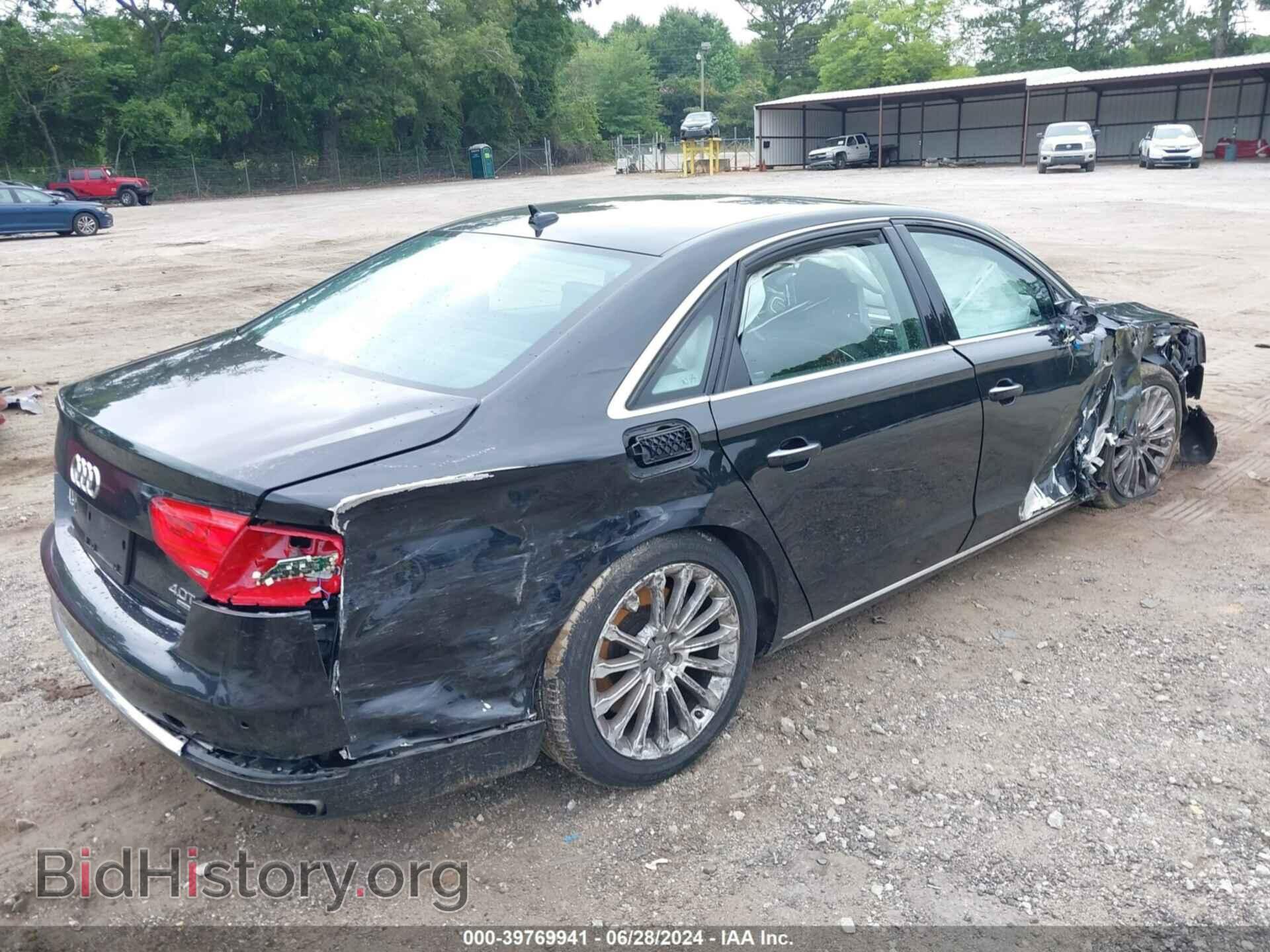 2014 AUDI A8 L - VIN: WAUR2AFD9EN007151 - Фото 4