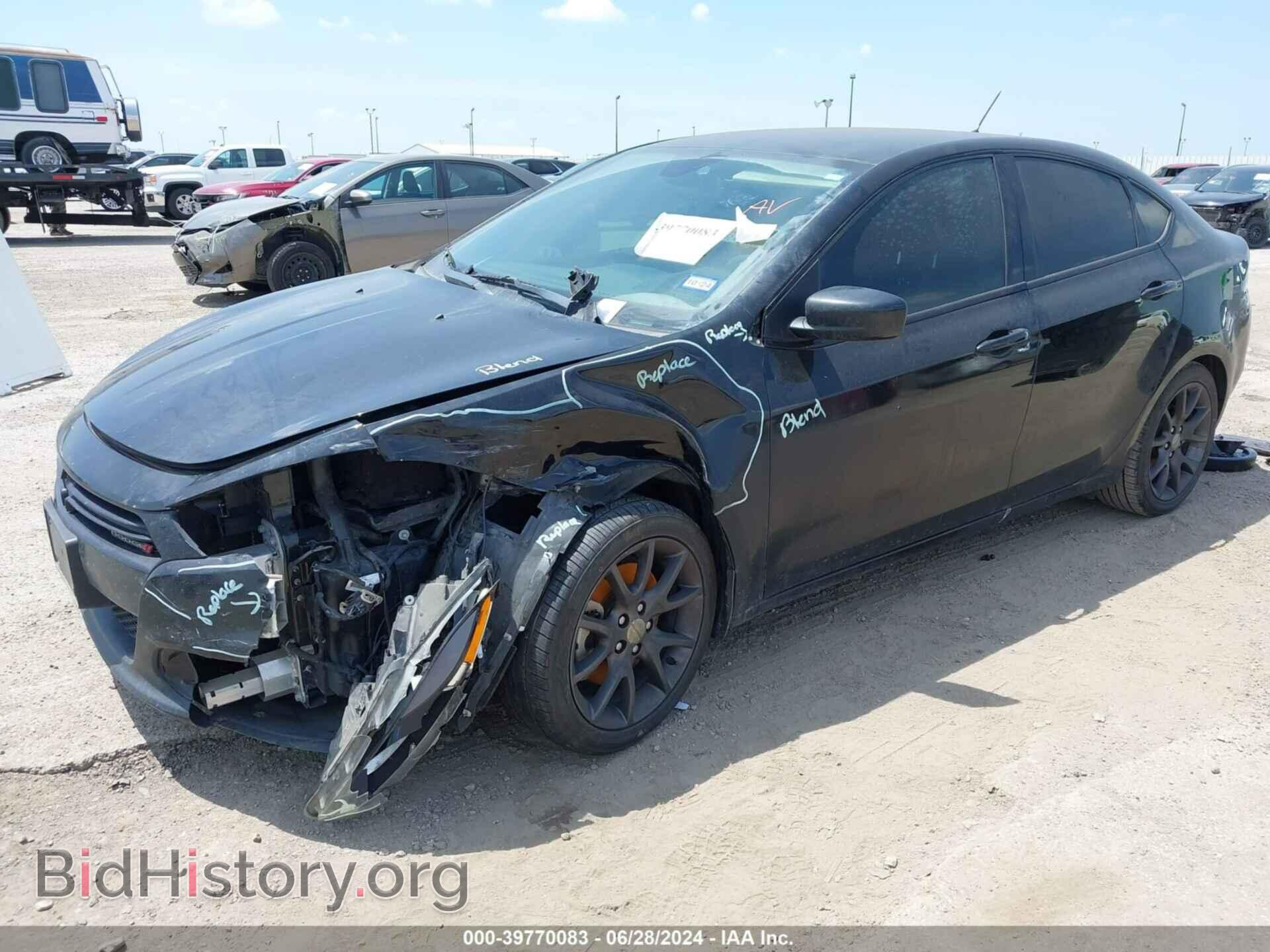 2016 DODGE DART - VIN: 1C3CDFFA3GD822674 - Фото 2