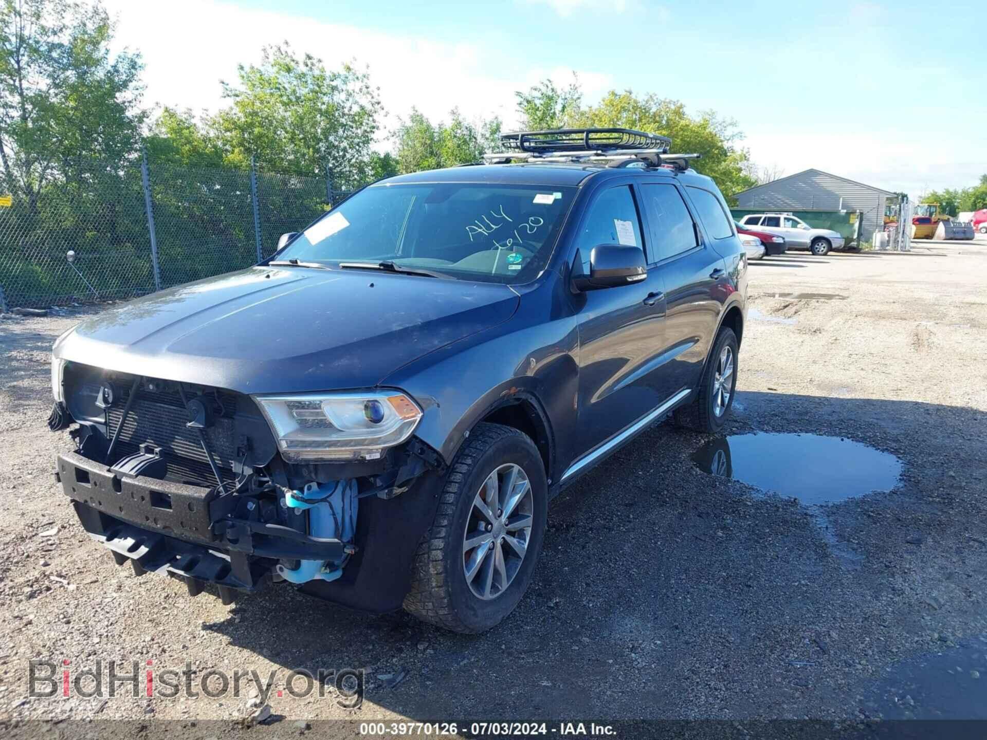 2015 DODGE DURANGO - VIN: 1C4RDJDGXFC888563 - Фото 2