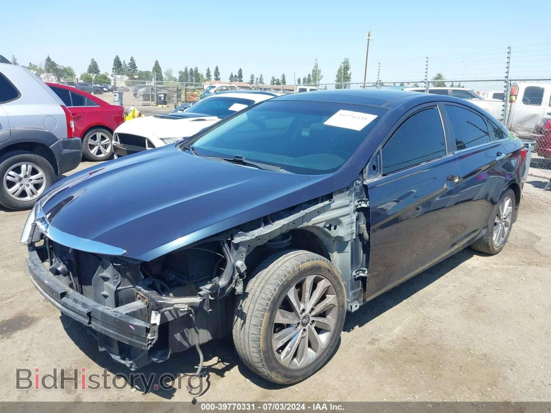 2014 HYUNDAI SONATA - VIN: 5NPEC4AC3EH884880 - Фото 2