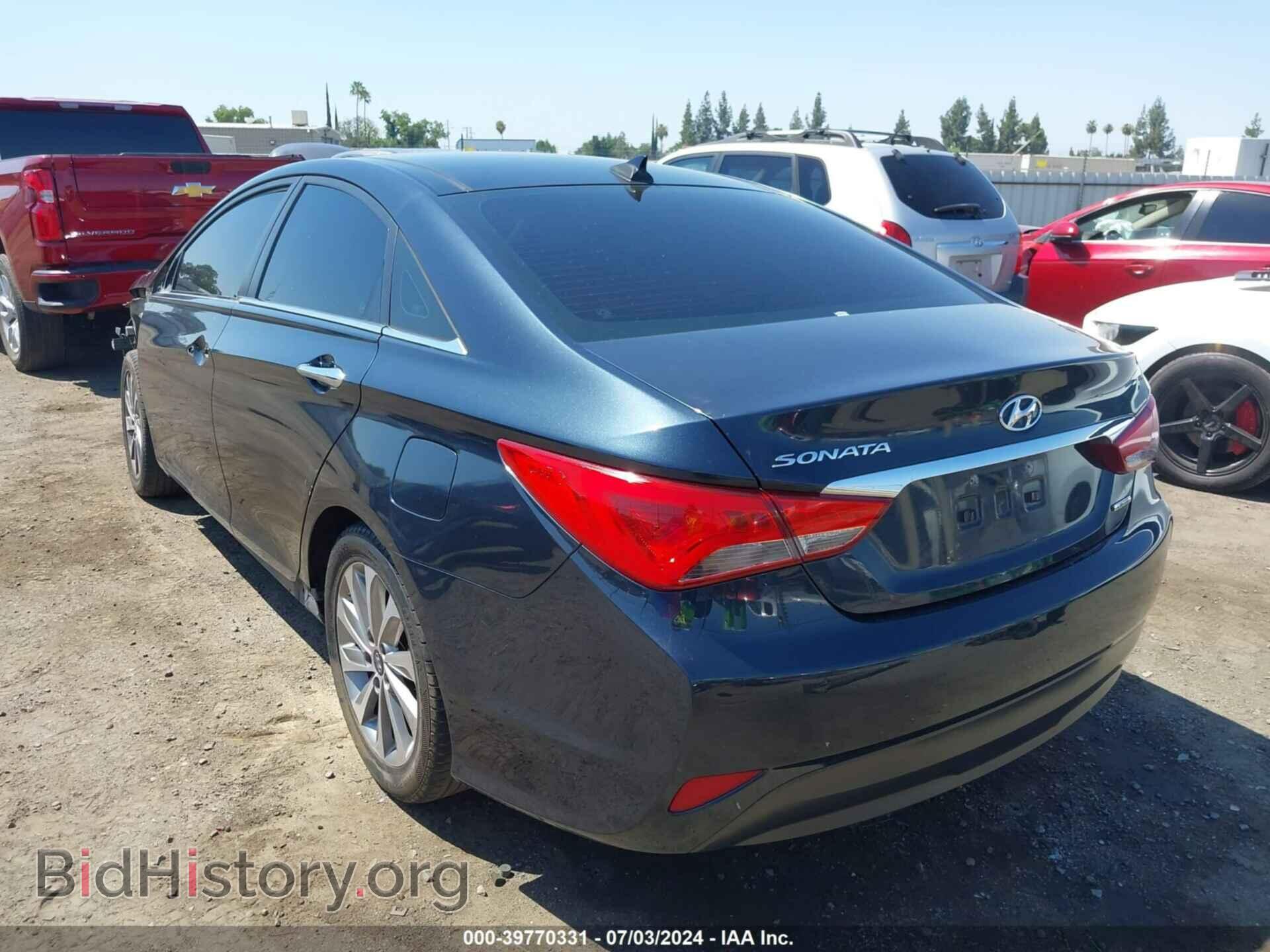 2014 HYUNDAI SONATA - VIN: 5NPEC4AC3EH884880 - Фото 3