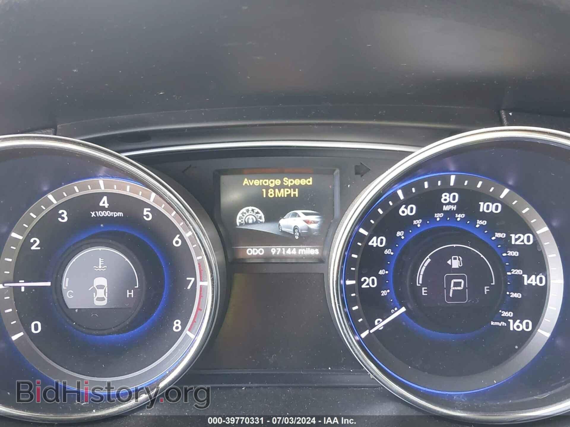 2014 HYUNDAI SONATA - VIN: 5NPEC4AC3EH884880 - Фото 7