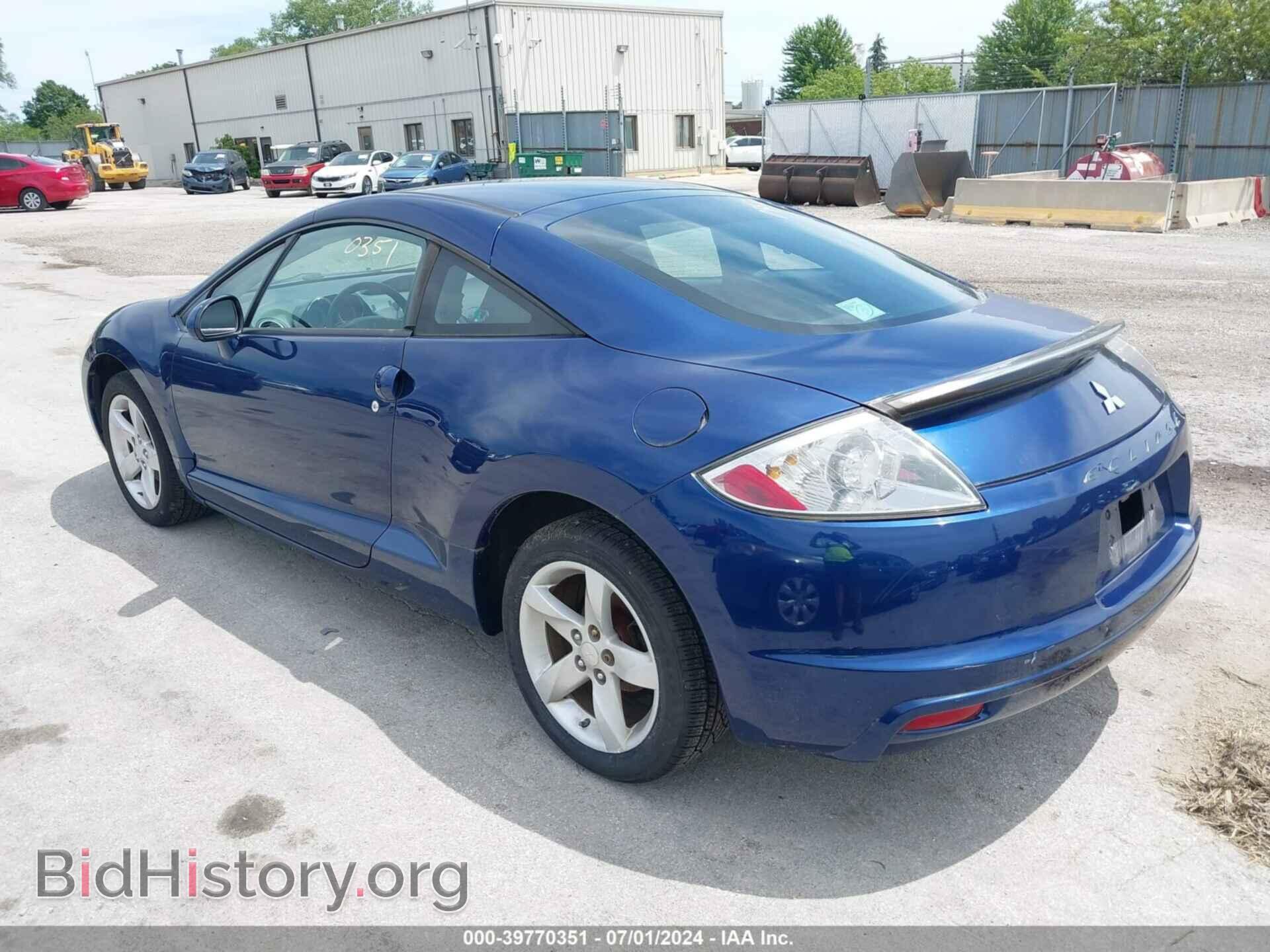 2009 MITSUBISHI ECLIPSE - VIN: 4A3AK24F59E023182 - Фото 3