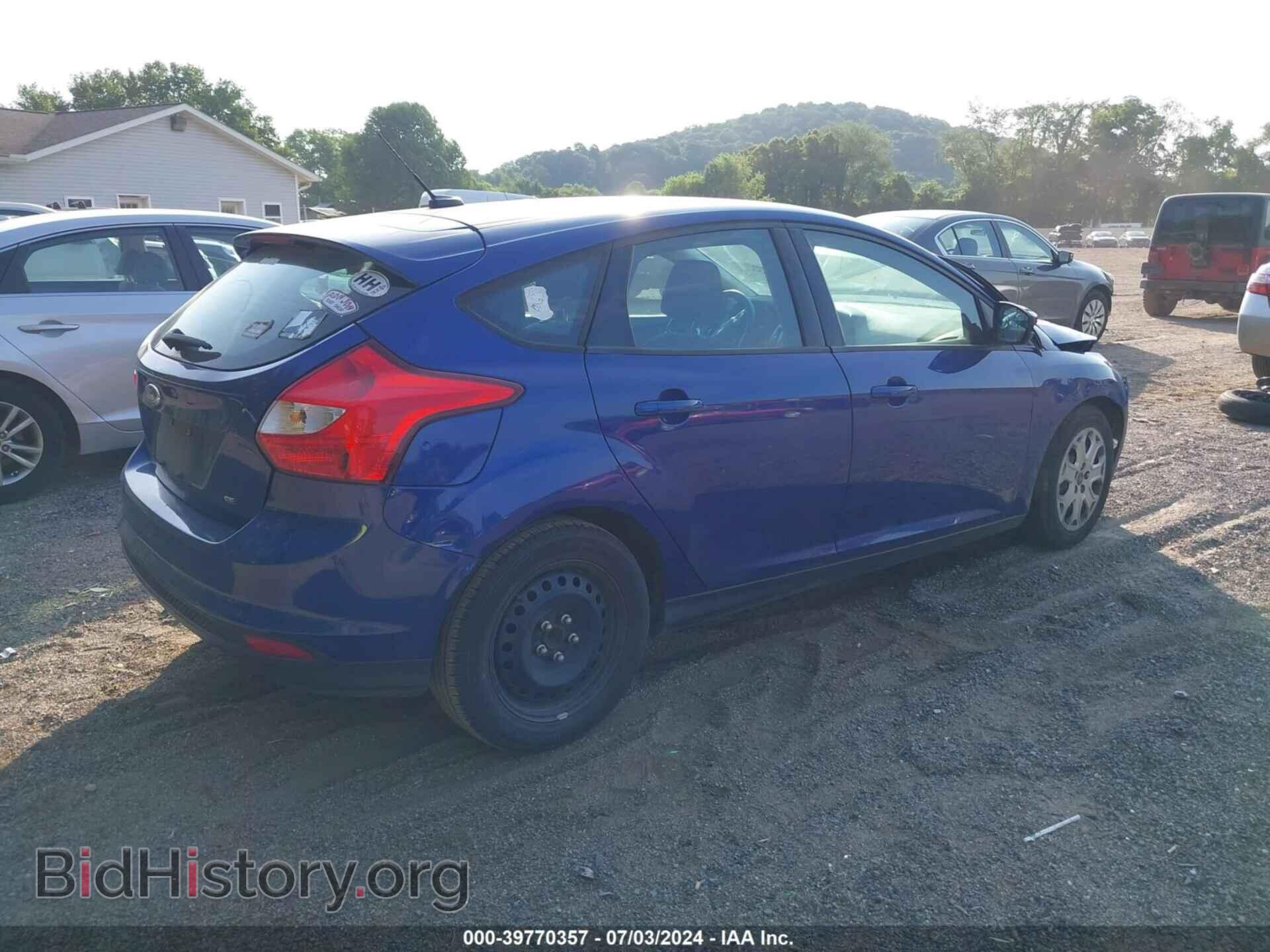 2012 FORD FOCUS - VIN: 1FAHP3K2XCL344118 - Фото 4
