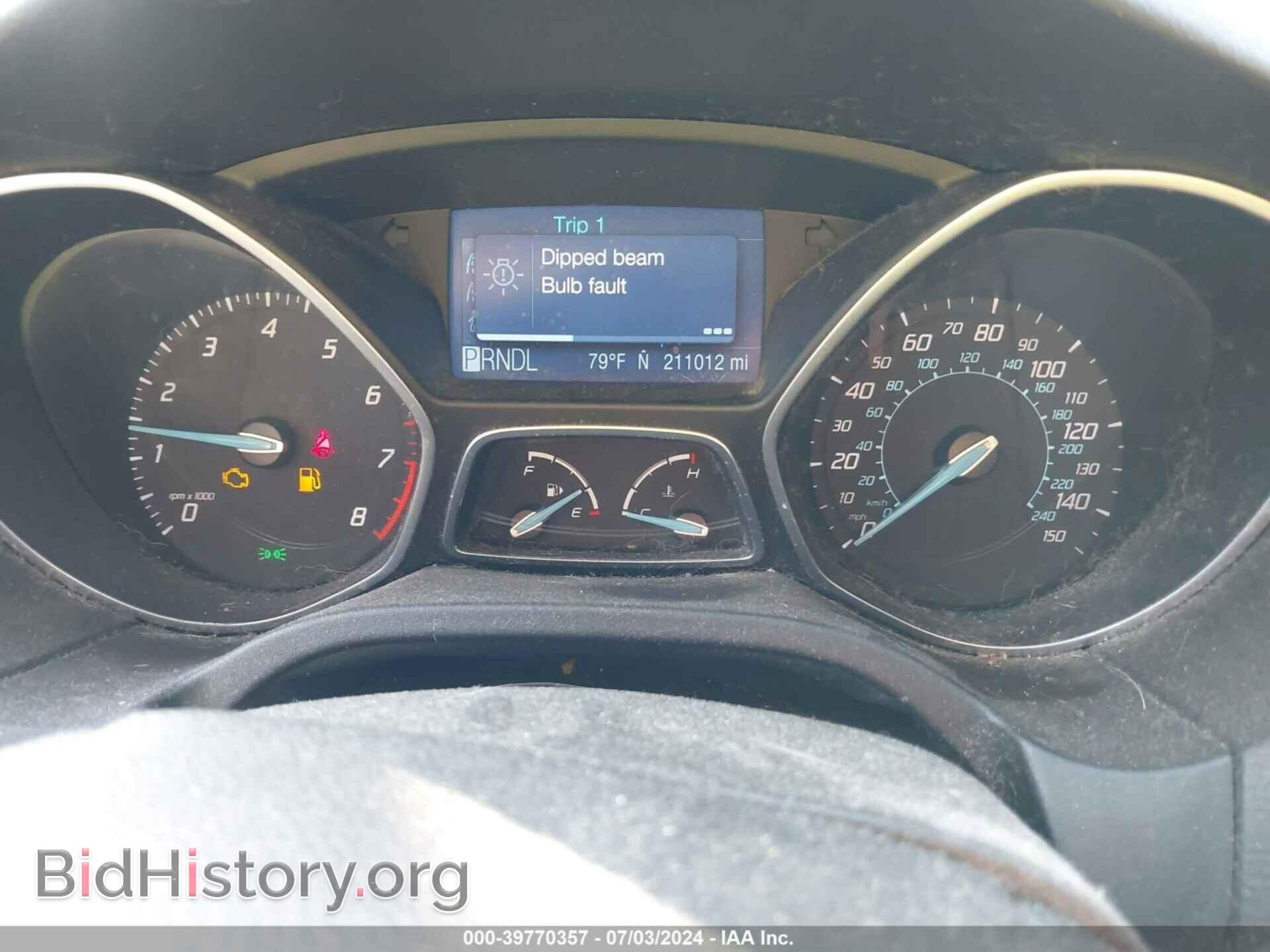 2012 FORD FOCUS - VIN: 1FAHP3K2XCL344118 - Фото 7