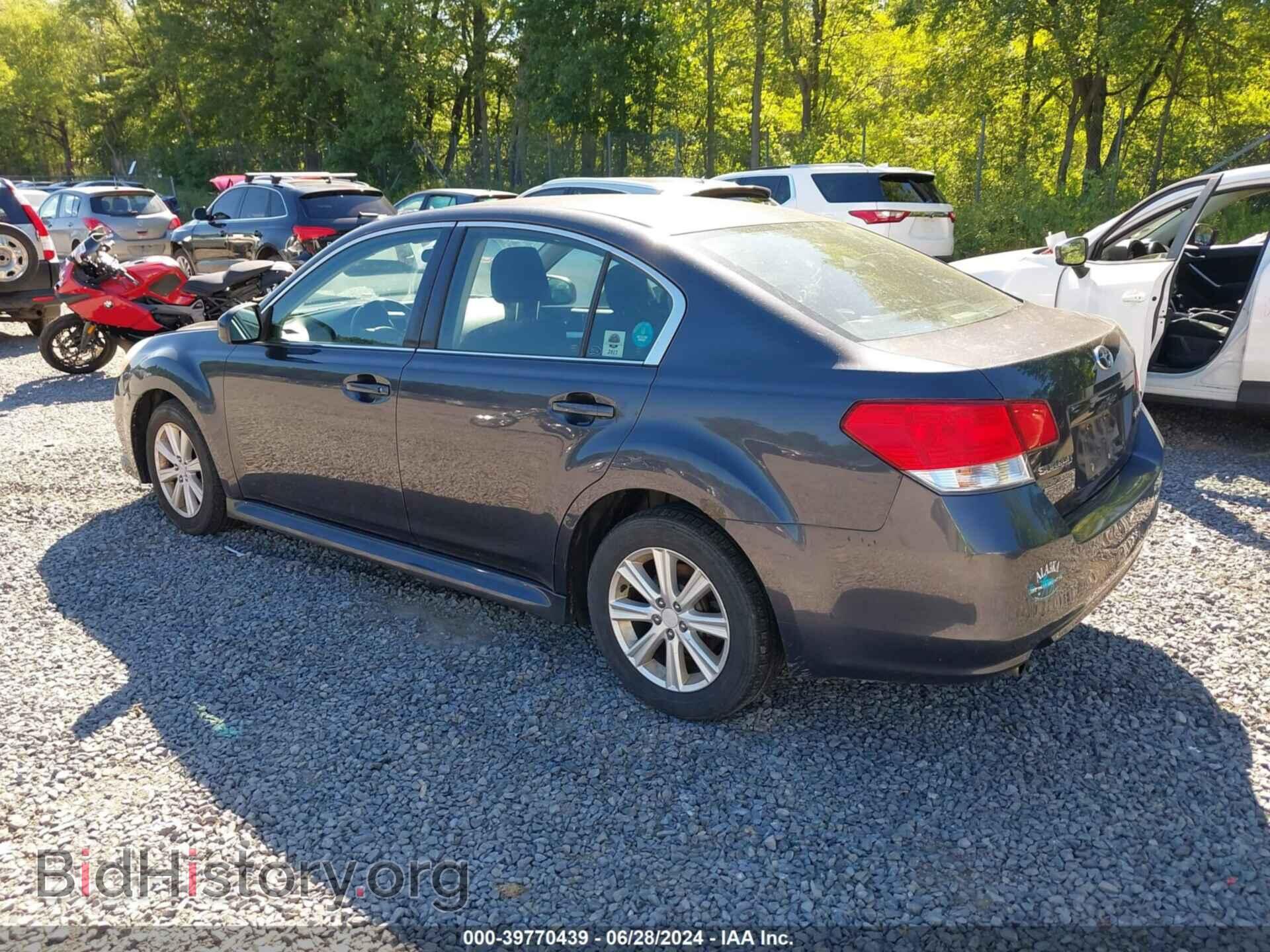 2012 SUBARU LEGACY - VIN: 4S3BMAC64C1002819 - Фото 3