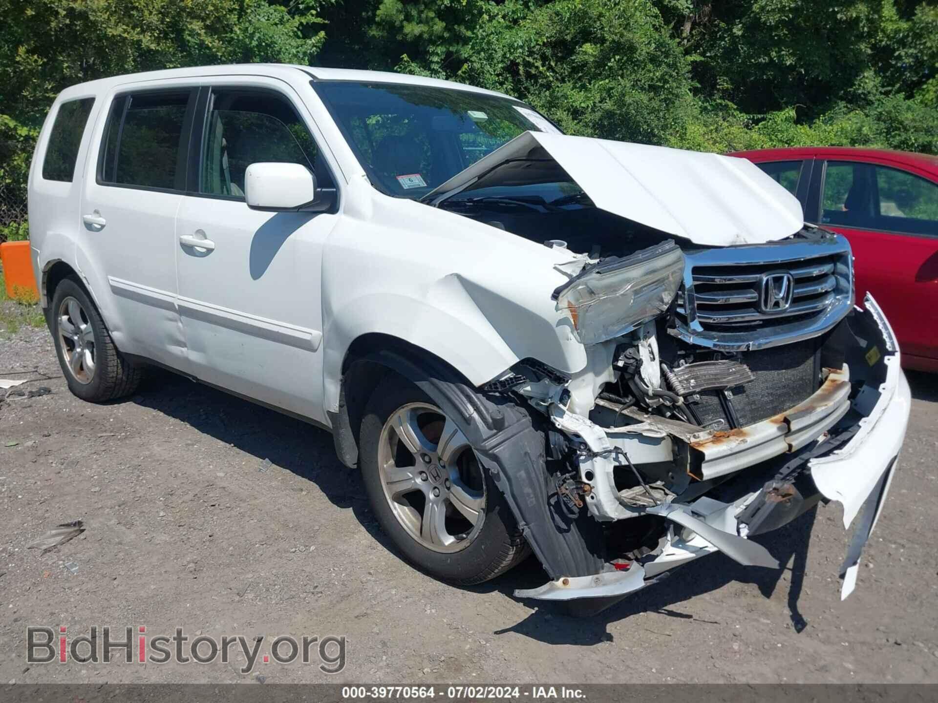 Фотография 5FNYF4H70DB015809 - HONDA PILOT 2013