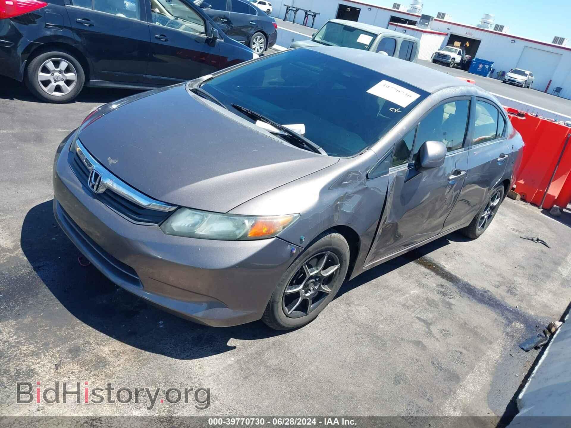 2012 HONDA CIVIC - VIN: 2HGFB2F56CH562425 - Photo 2