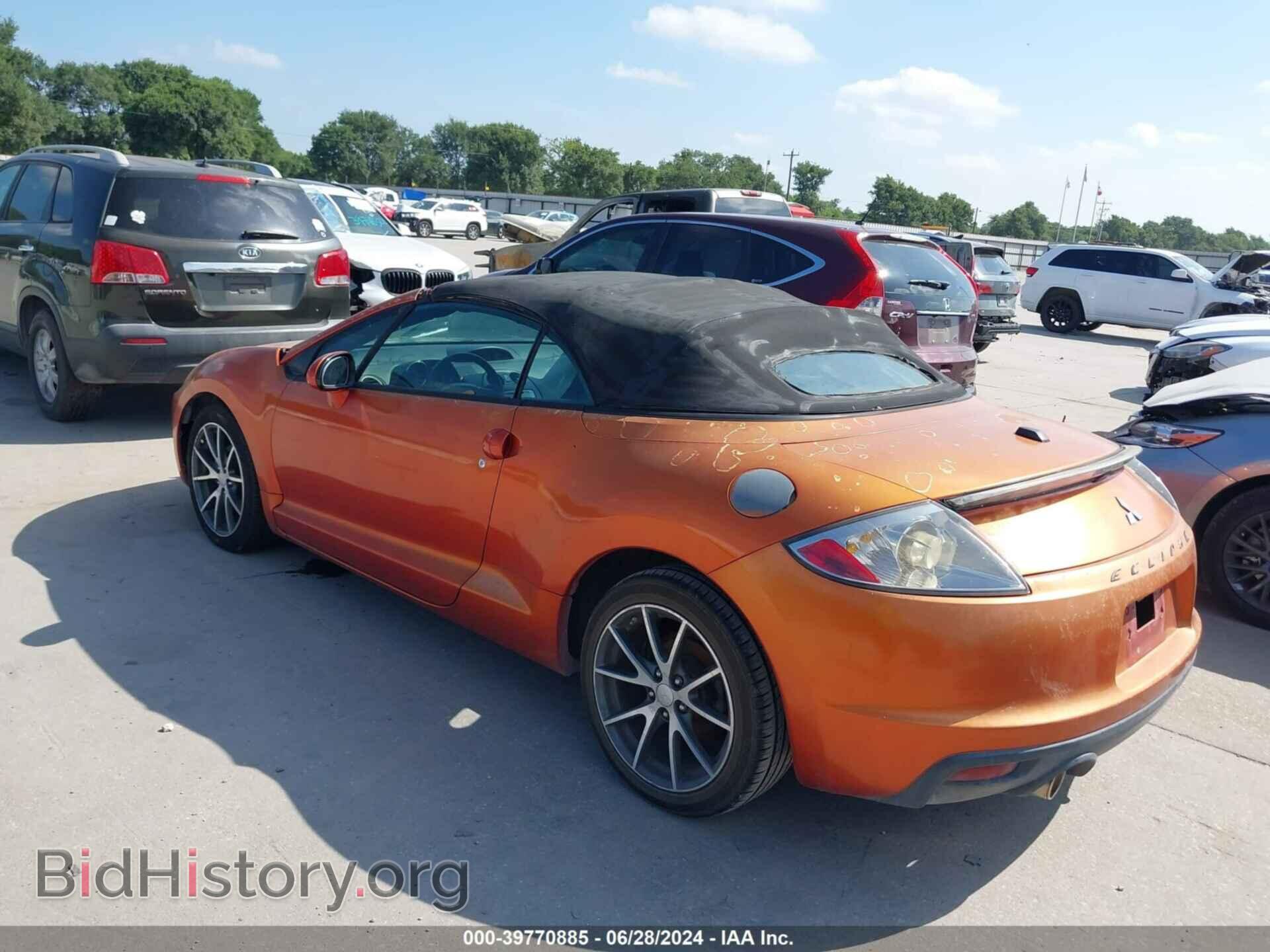 2011 MITSUBISHI ECLIPSE SPYDER - VIN: 4A37L2EF2BE016489 - Фото 3