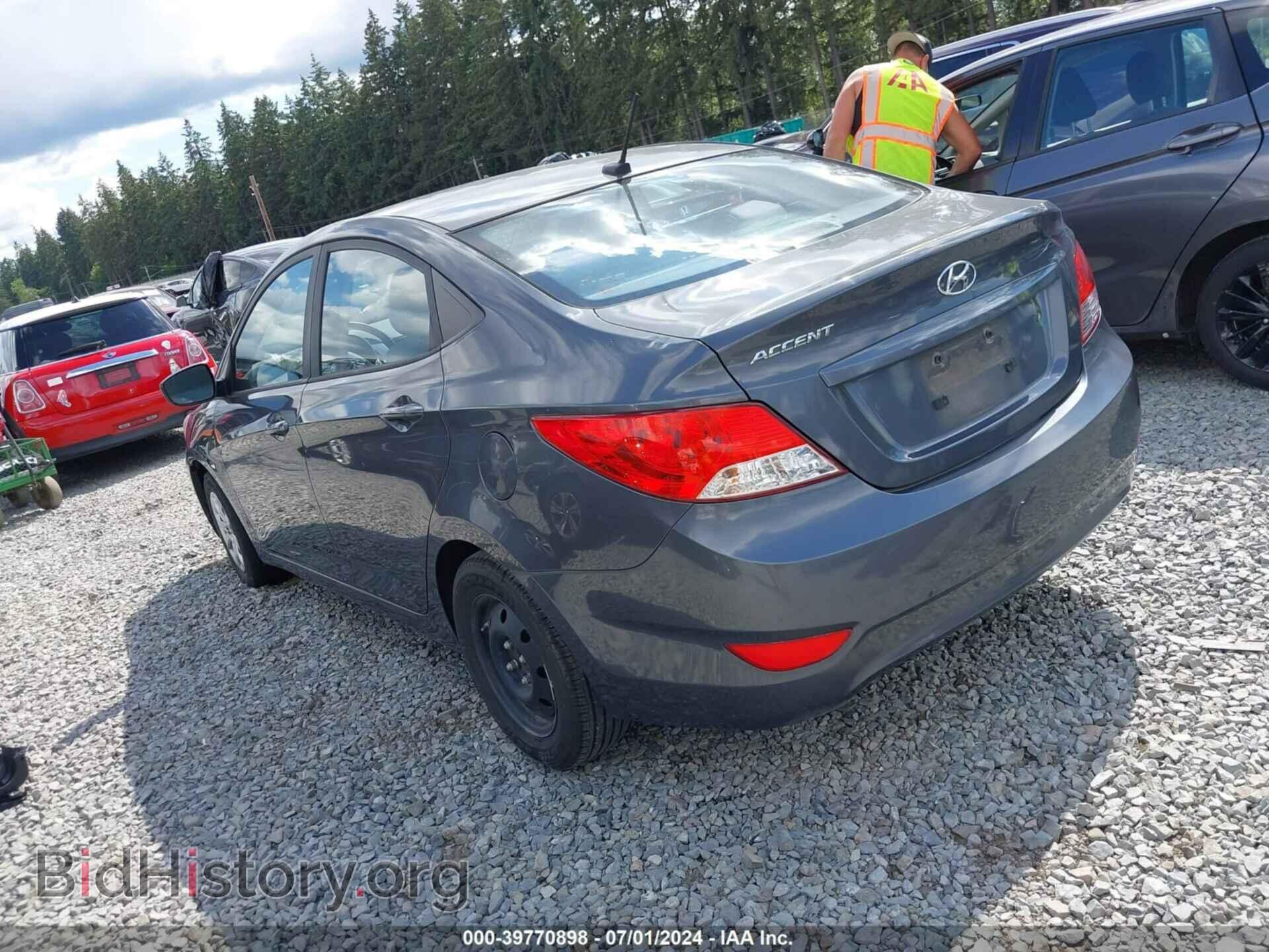 2013 HYUNDAI ACCENT - VIN: KMHCT4AE6DU332380 - Фото 3