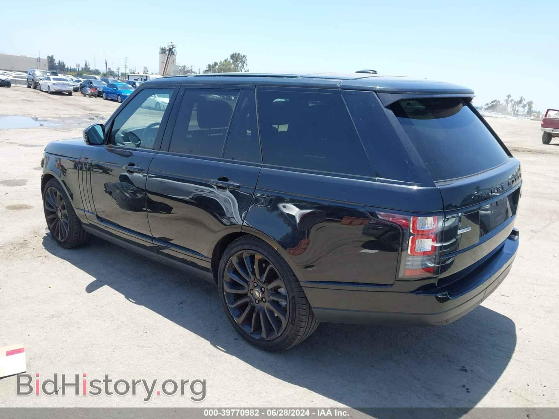 2015 LAND ROVER RANGE ROVER - VIN: SALGS2TFXFA228619 - Фото 3