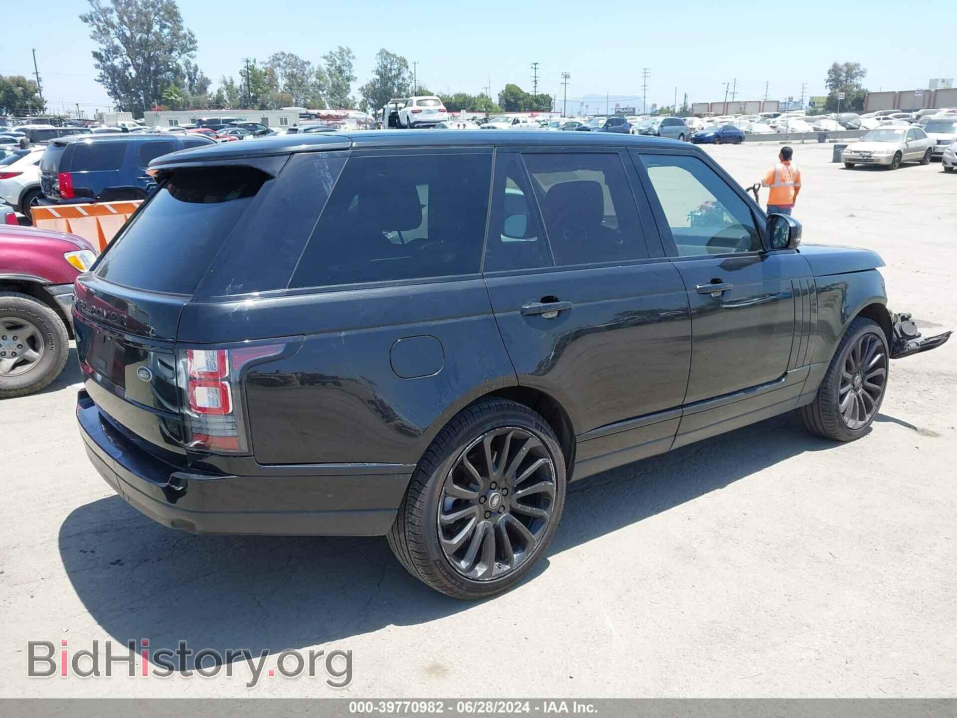 2015 LAND ROVER RANGE ROVER - VIN: SALGS2TFXFA228619 - Фото 4