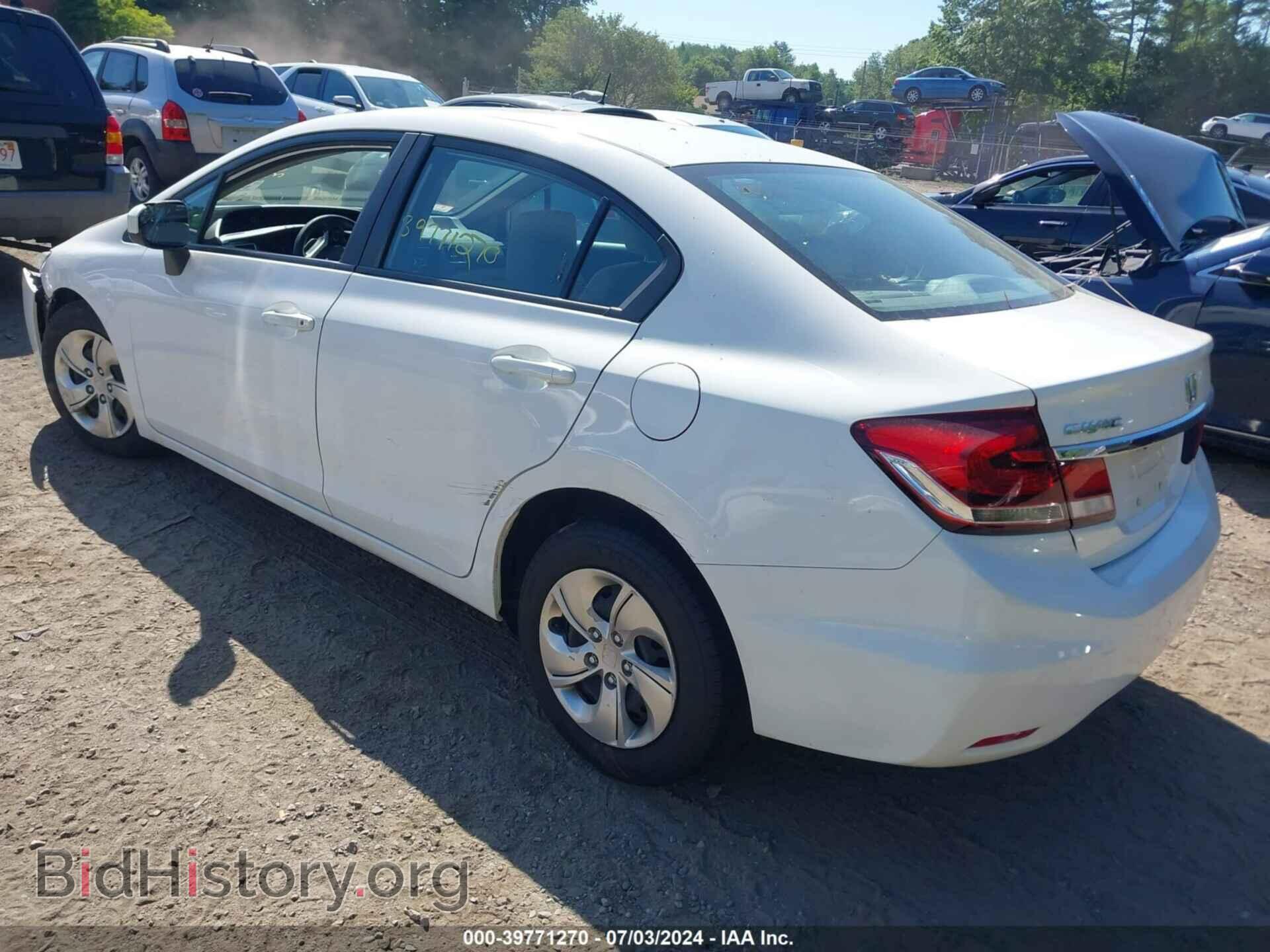 2014 HONDA CIVIC - VIN: 2HGFB2F51EH512194 - Фото 3
