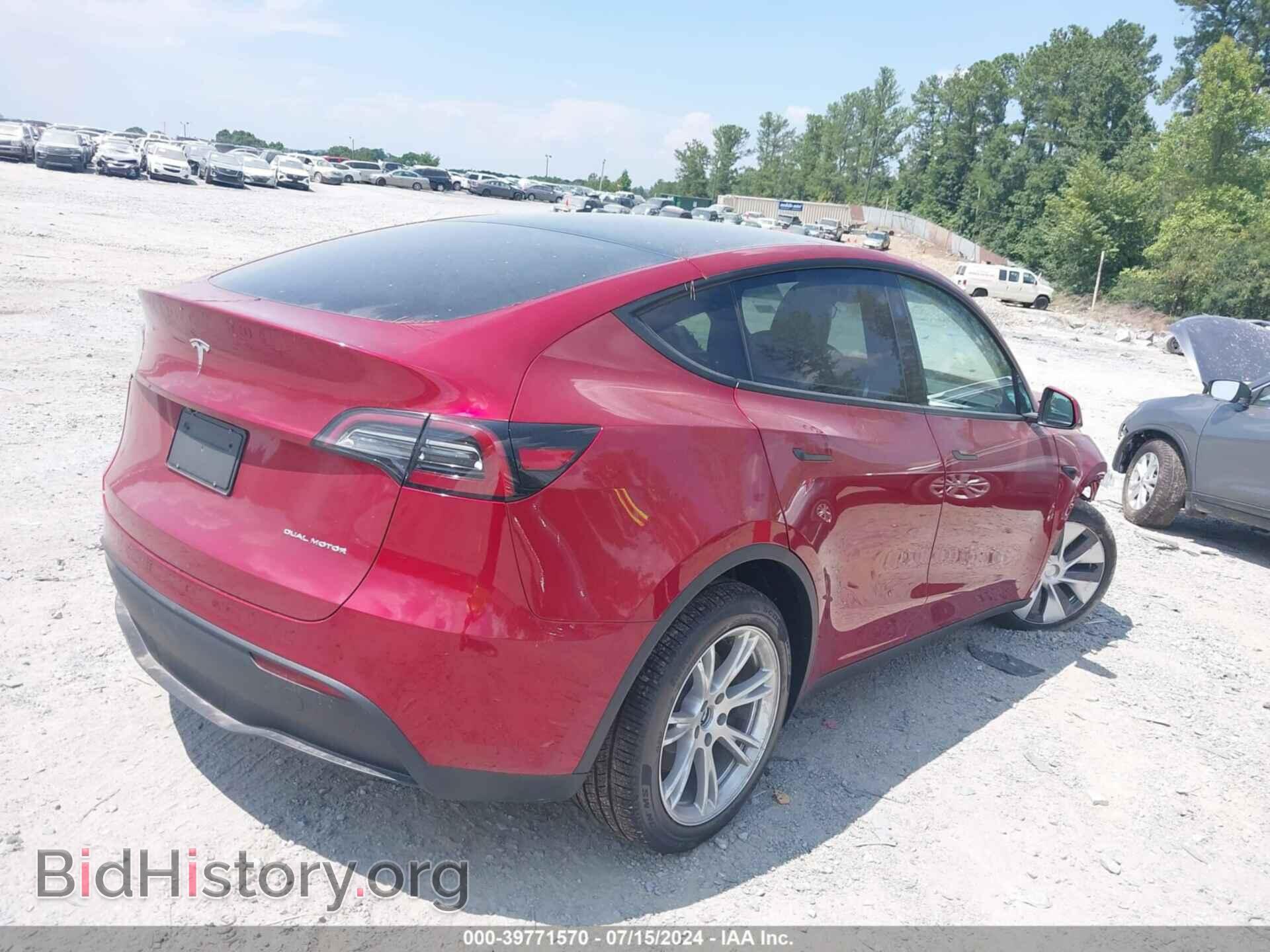 2024 TESLA MODEL Y - VIN: 7SAYGDEE9RA284365 - Фото 4