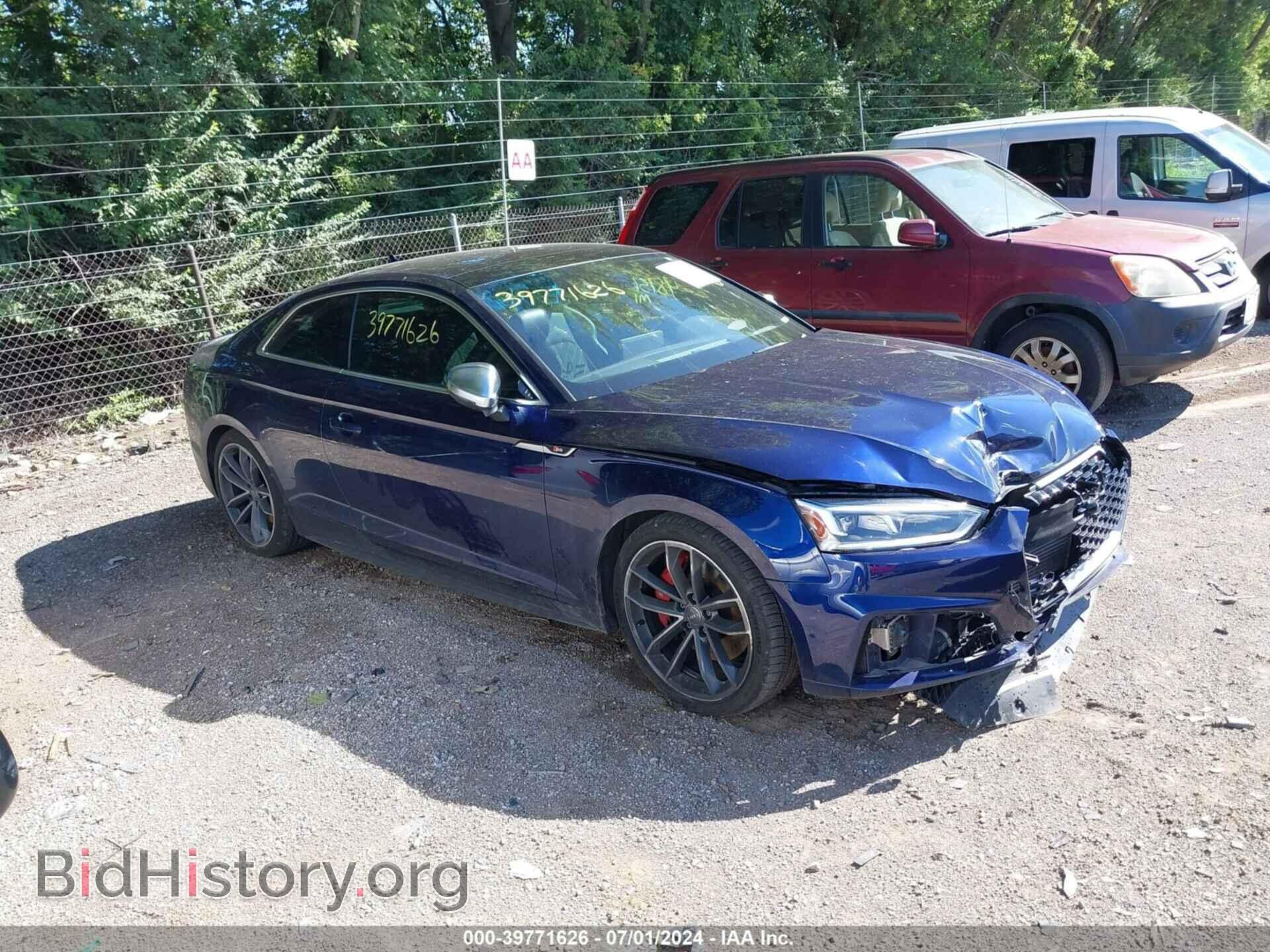 Photo WAUR4AF54JA058304 - AUDI S5 2018