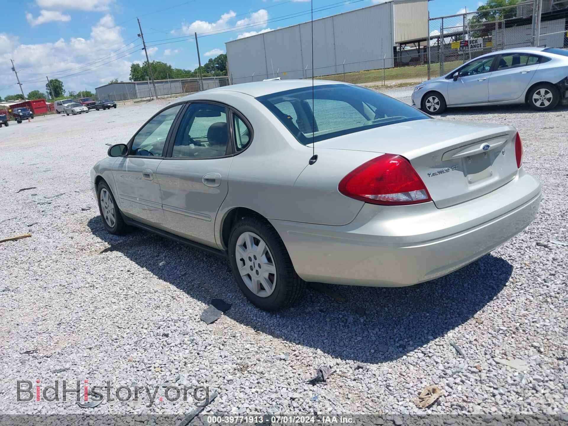 2007 FORD TAURUS - VIN: 1FAFP53U77A186129 - Фото 3