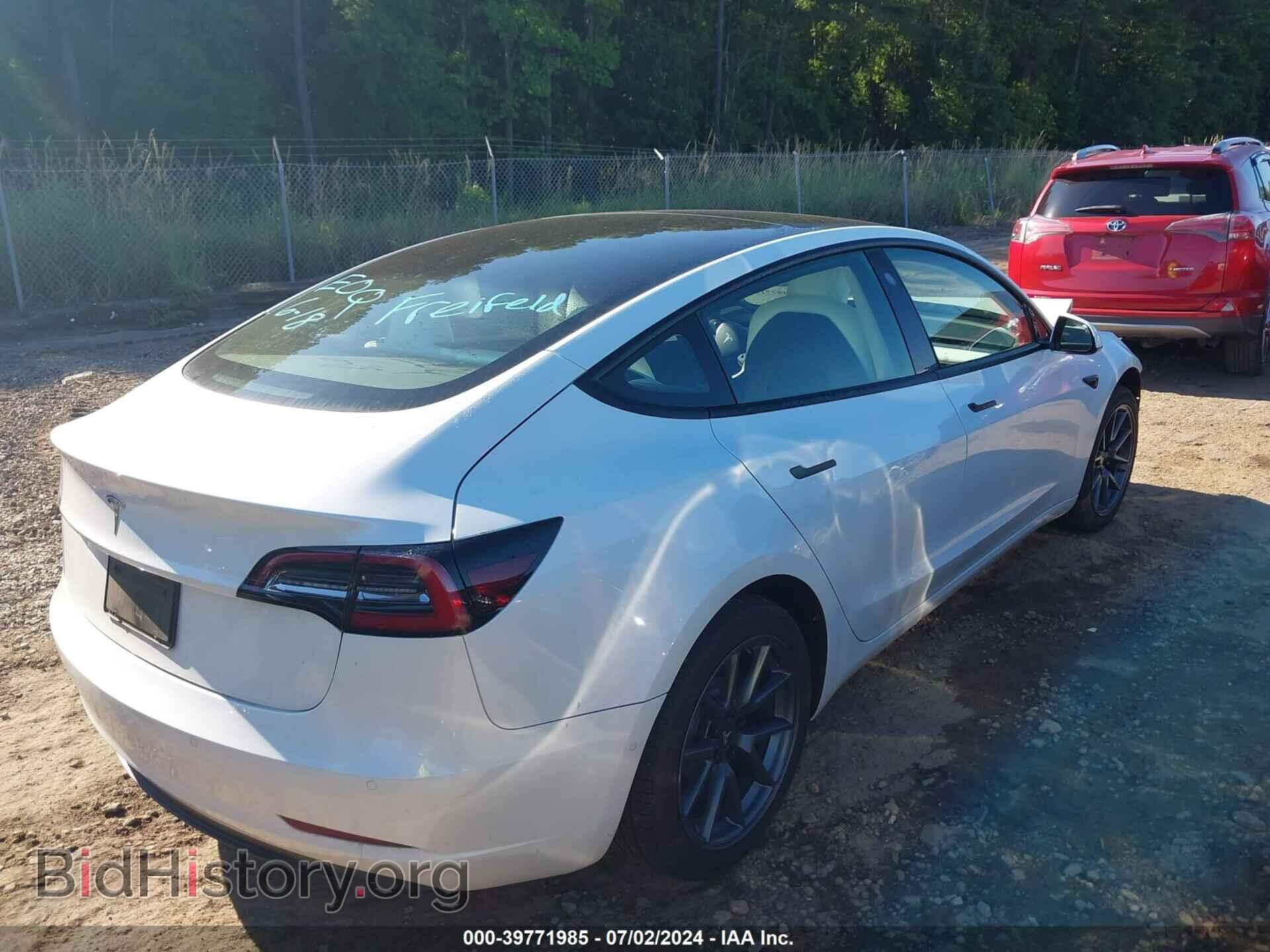 2022 TESLA MODEL 3 - VIN: 5YJ3E1EA1NF310656 - Фото 4
