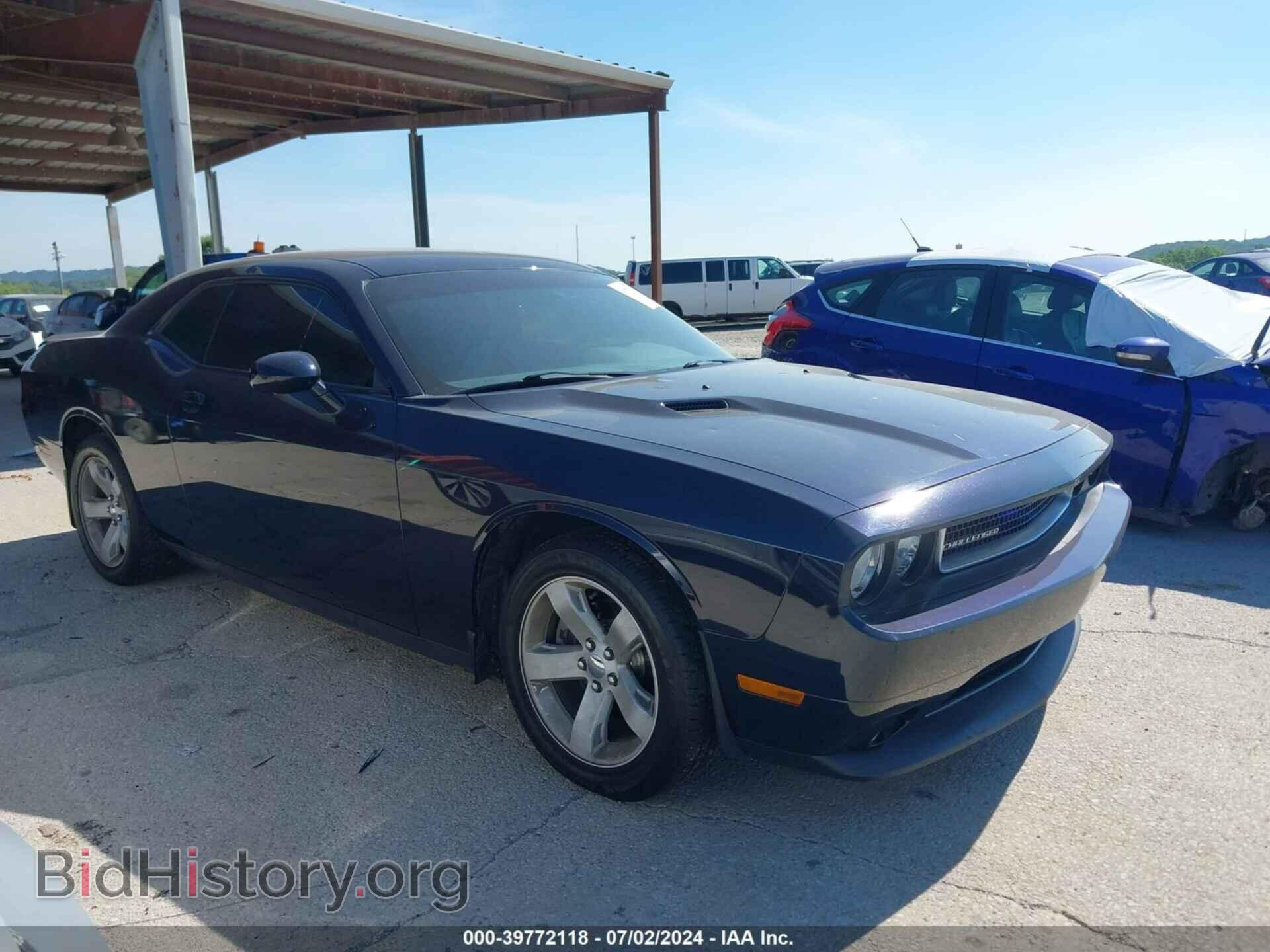 Photo 2C3CDYAGXCH246604 - DODGE CHALLENGER 2012