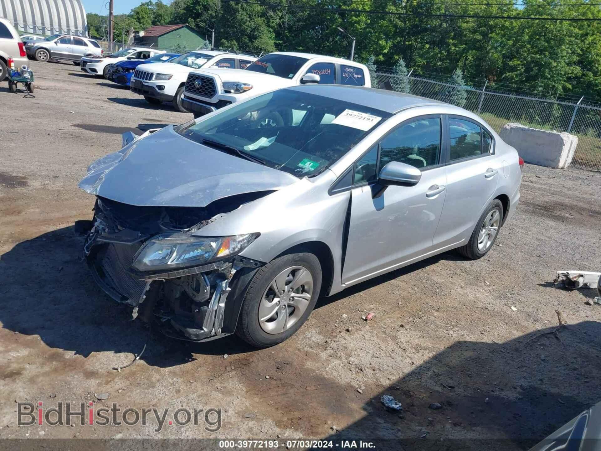 2014 HONDA CIVIC - VIN: 19XFB2F57EE226084 - Фото 2