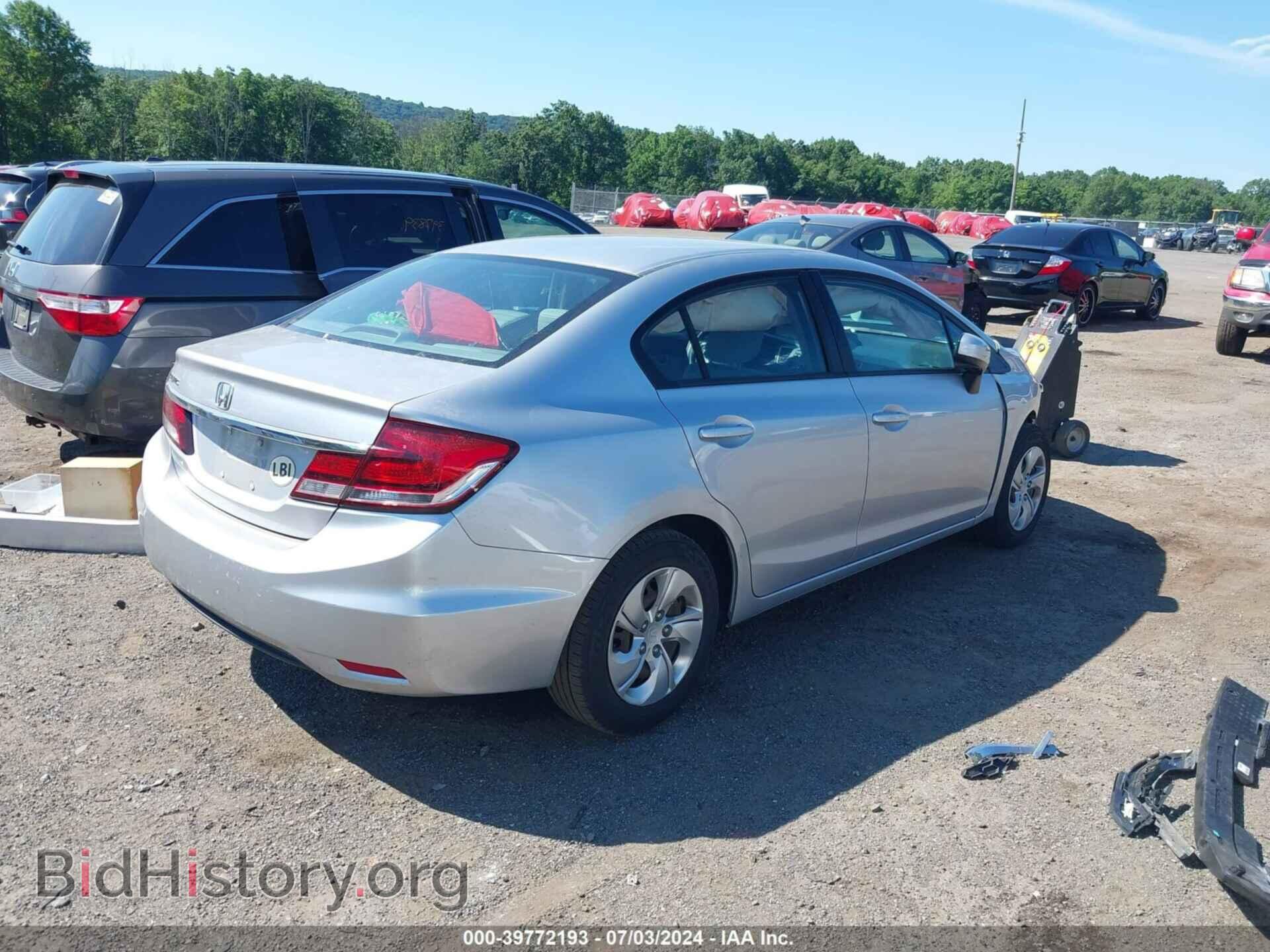 2014 HONDA CIVIC - VIN: 19XFB2F57EE226084 - Фото 4