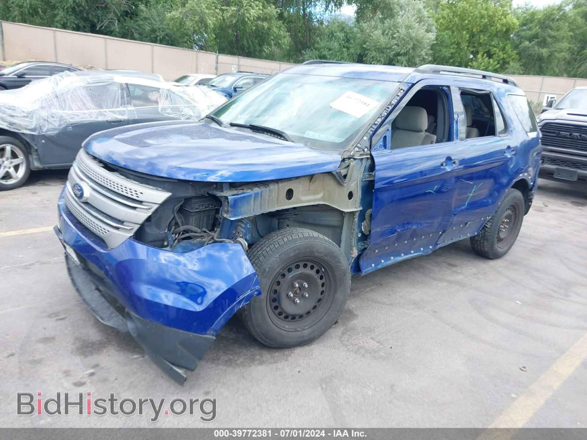 2013 FORD EXPLORER - VIN: 1FM5K8B85DGA89638 - Фото 2