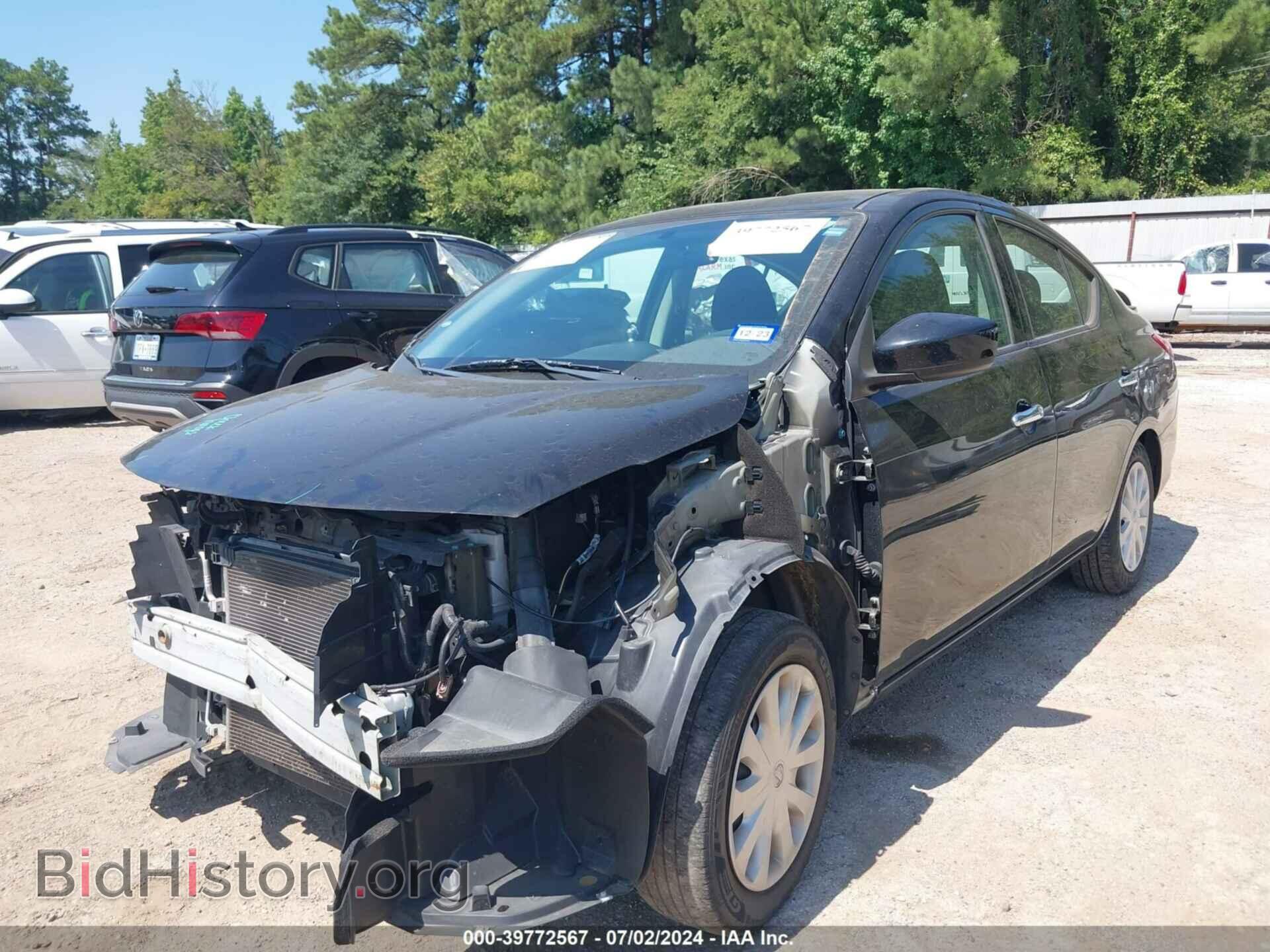 2019 NISSAN VERSA - VIN: 3N1CN7AP3KL843105 - Фото 2