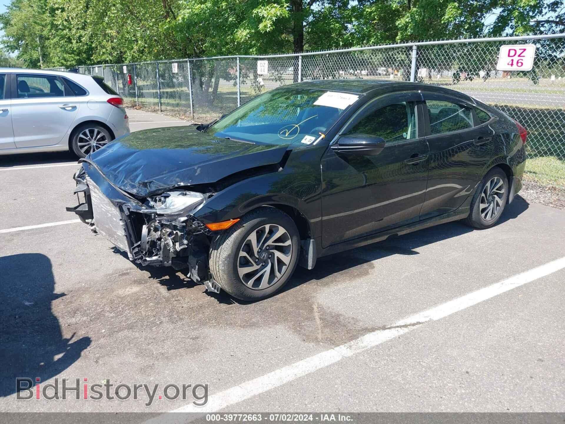 2017 HONDA CIVIC - VIN: 19XFC2F76HE220697 - Фото 2