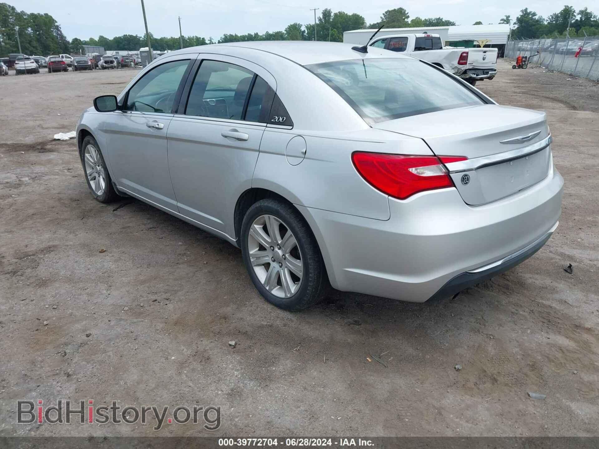 2012 CHRYSLER 200 - VIN: 1C3CCBBGXCN227346 - Фото 3