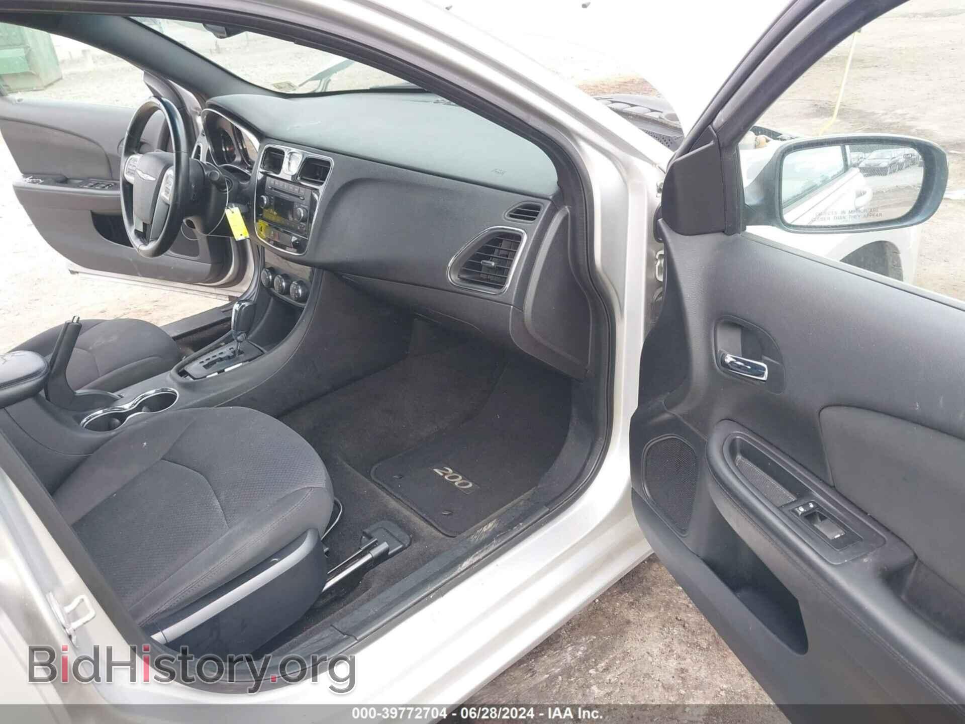 2012 CHRYSLER 200 - VIN: 1C3CCBBGXCN227346 - Фото 5