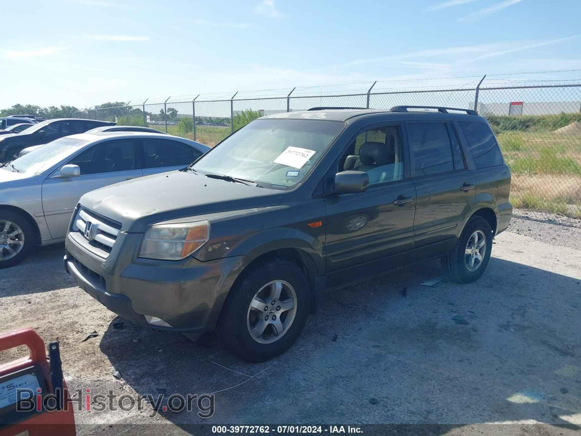 2006 HONDA PILOT - VIN: 2HKYF18626H517490 - Фото 2