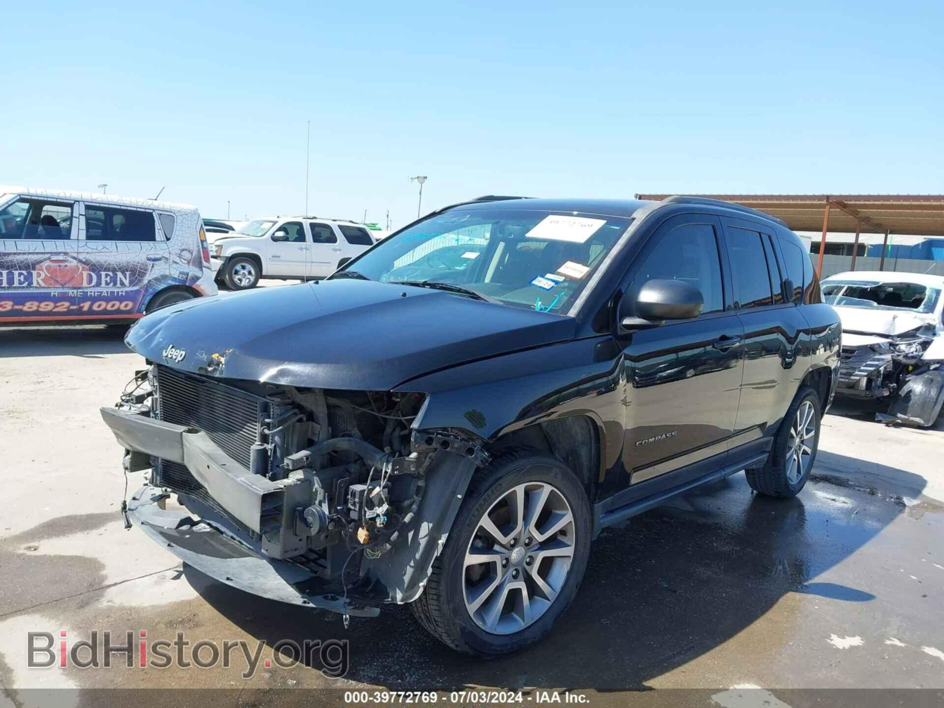 2016 JEEP COMPASS - VIN: 1C4NJCBA7GD634550 - Фото 2