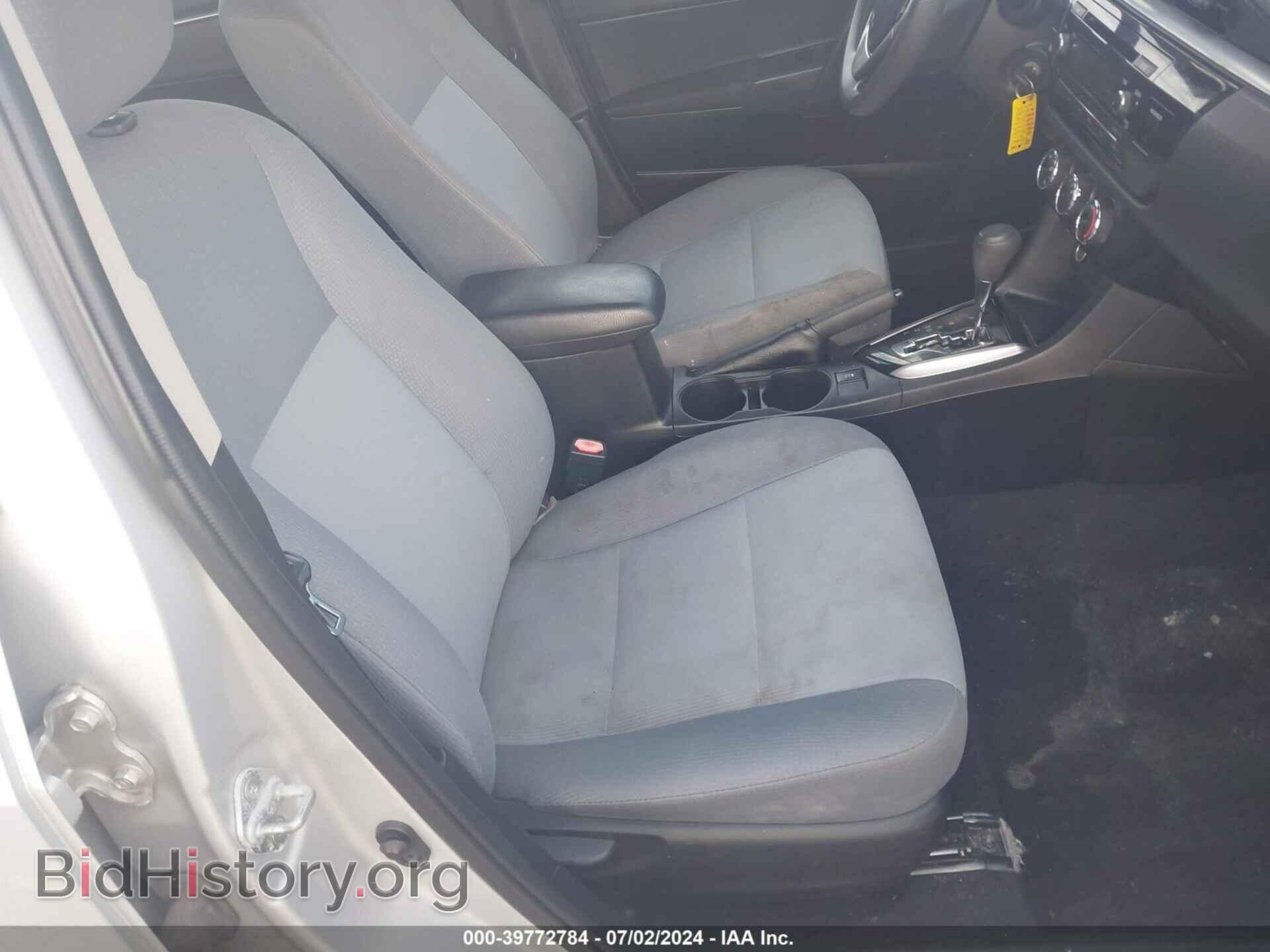 2014 TOYOTA COROLLA - VIN: 2T1BURHEXEC002868 - Фото 5