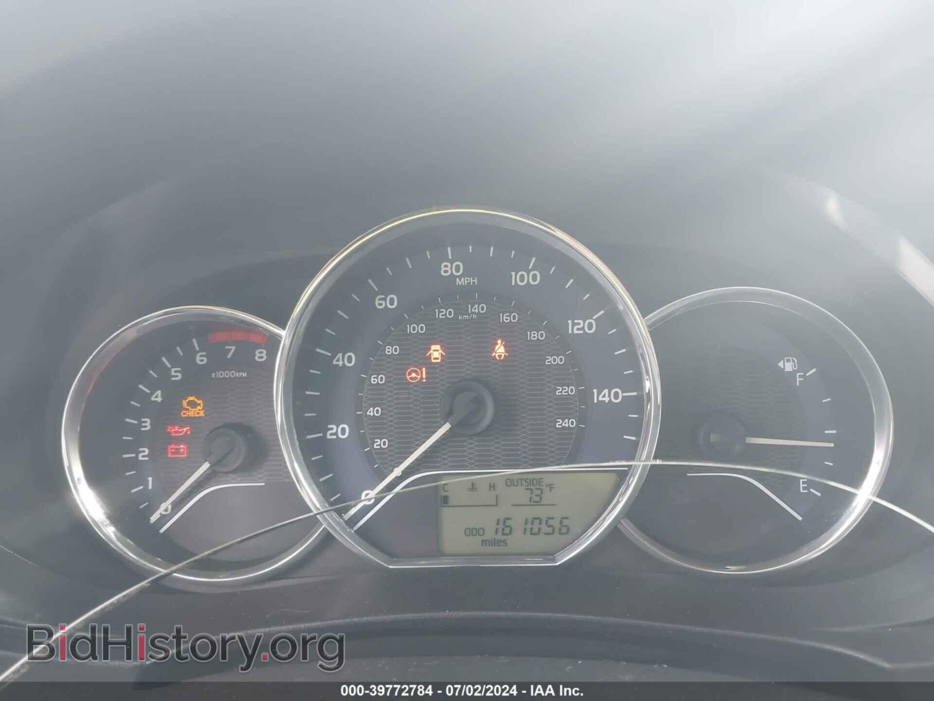 2014 TOYOTA COROLLA - VIN: 2T1BURHEXEC002868 - Фото 7